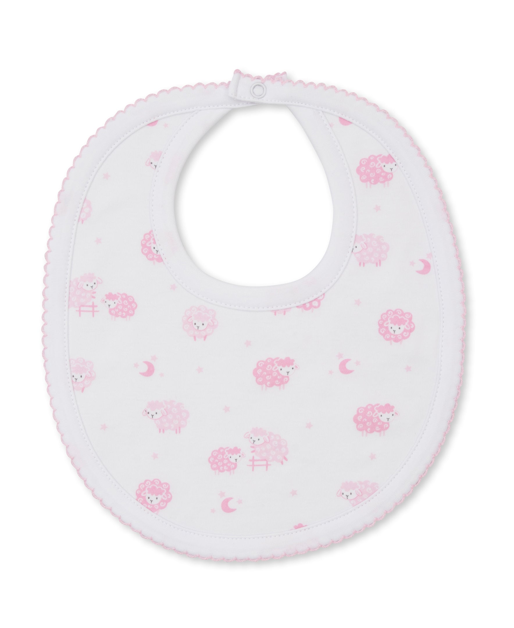 Baa Baa Baby Sheep Pink Bib - Kissy Kissy