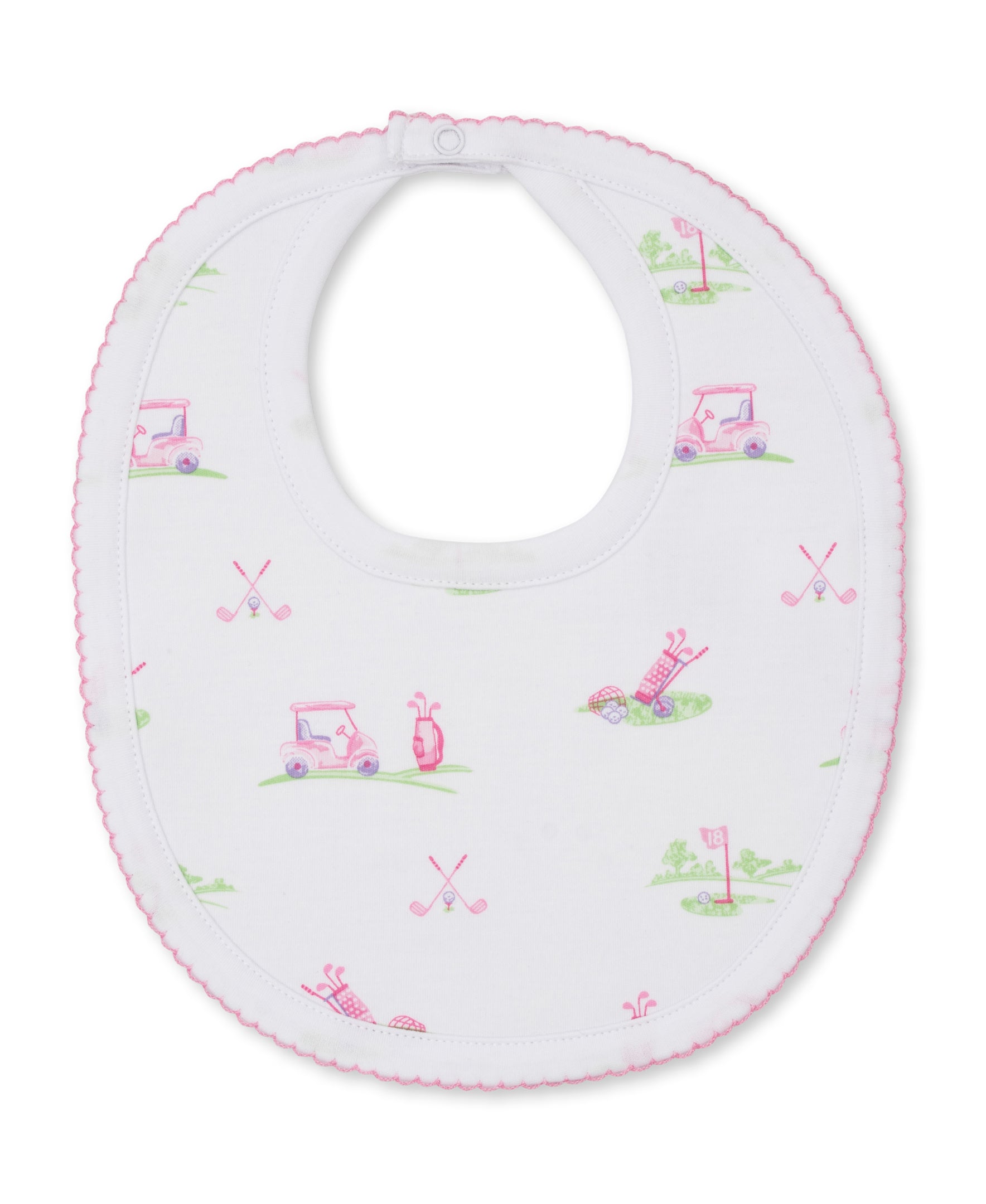 Fairway Foursome Pink Bib - Kissy Kissy