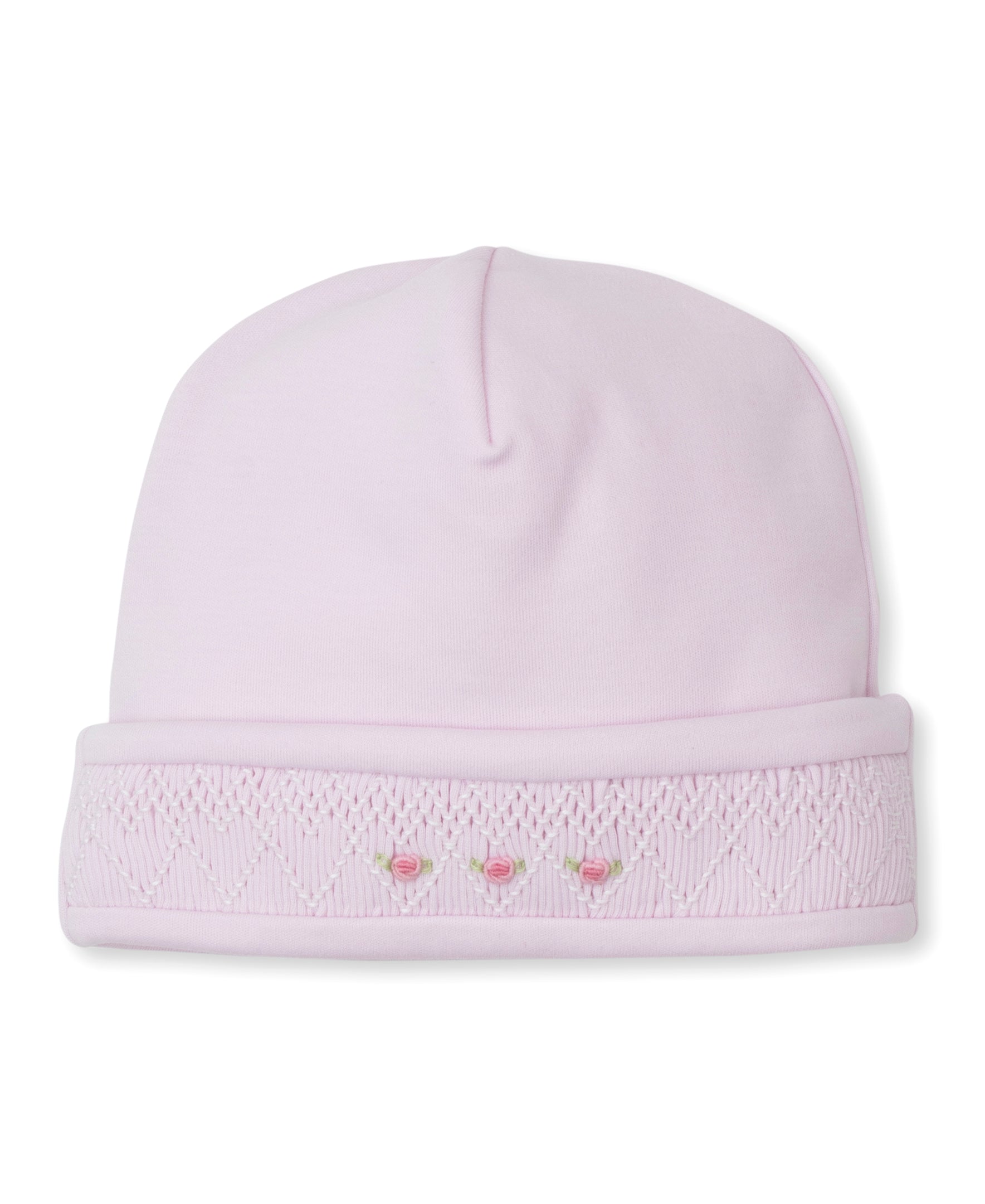 CLB Summer Bishop 24 Pink Hand Smocked Hat - Kissy Kissy