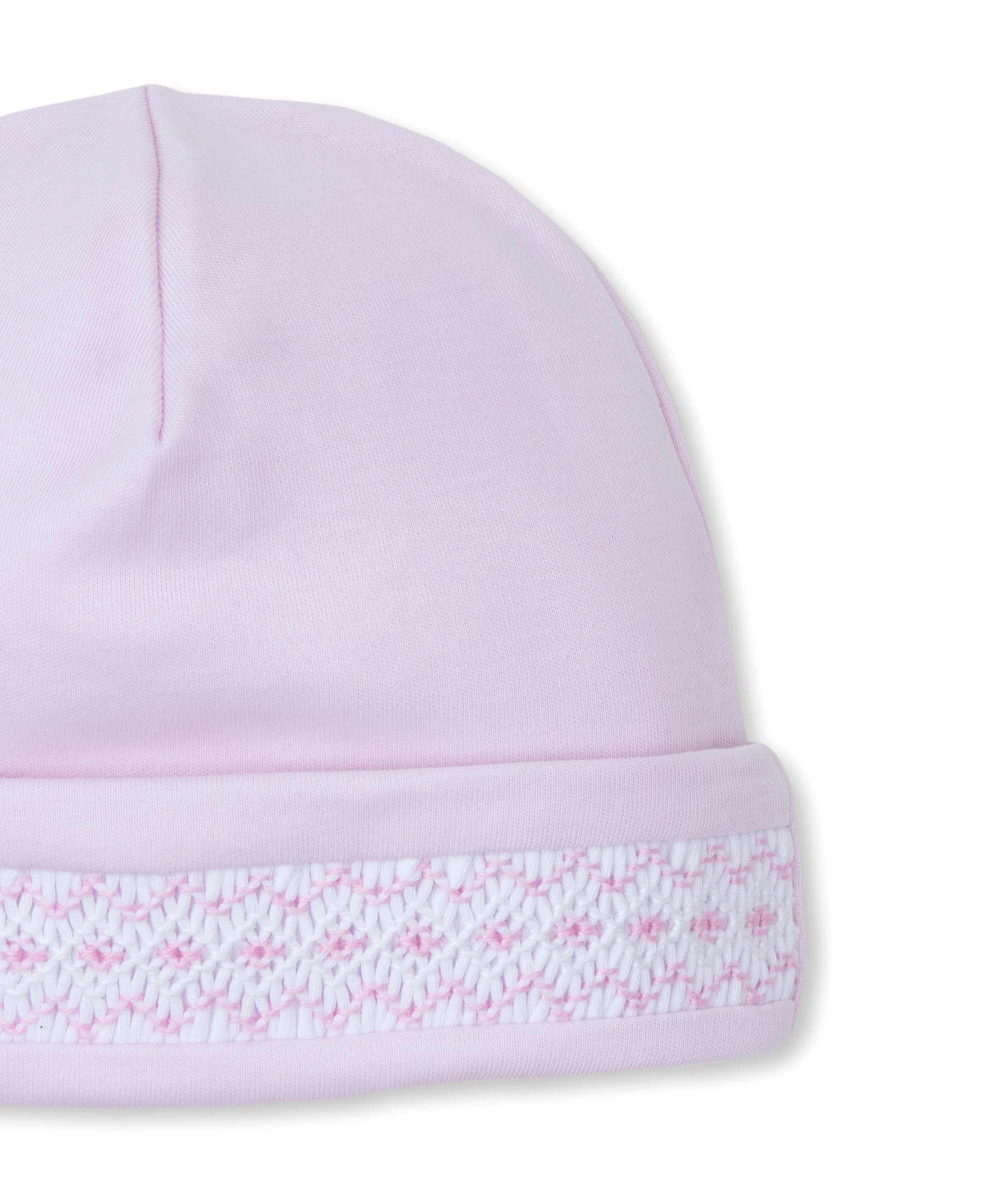 CLB Fall 24 Pink Hand Smocked Hat - Kissy Kissy