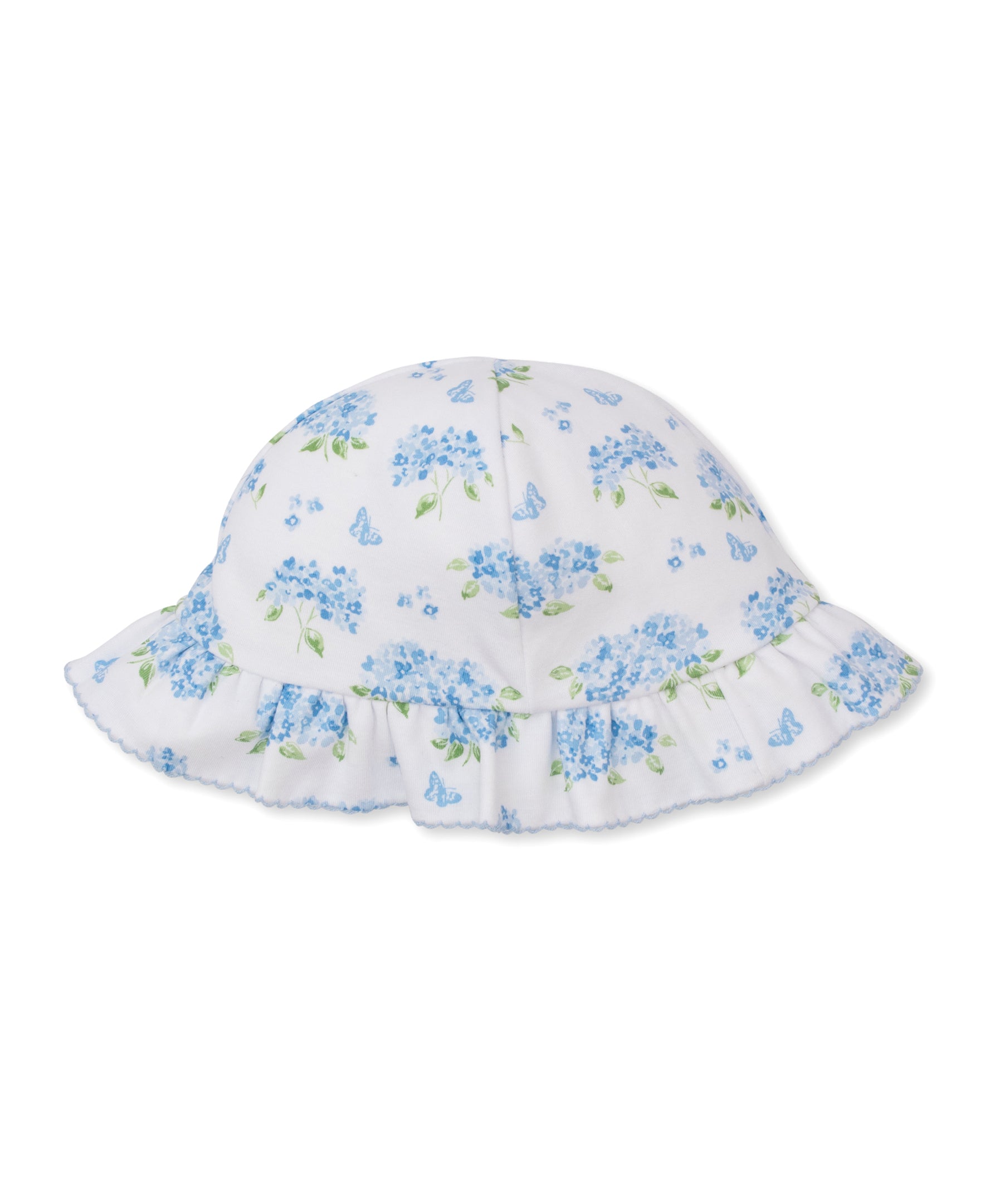 Heavenly Hydrangeas Blue Floppy Hat - Kissy Kissy