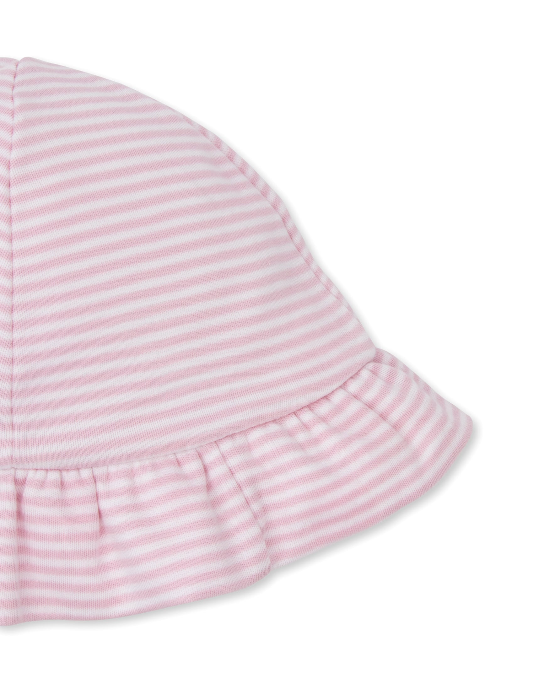 Whale Wonder Pink Stripe Floppy Hat - Kissy Kissy