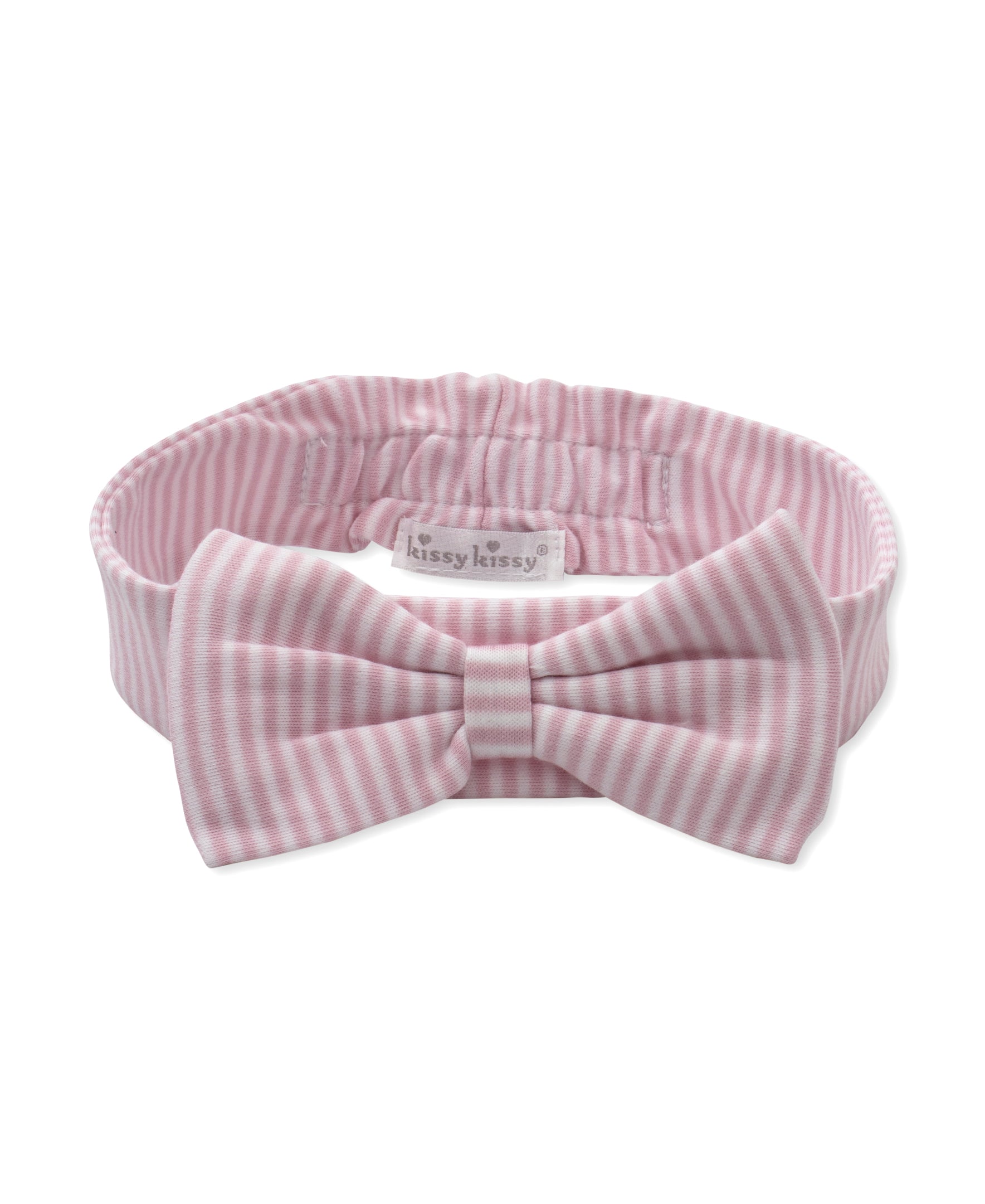 Saturday Regatta Pink Stripe Headband - Kissy Kissy