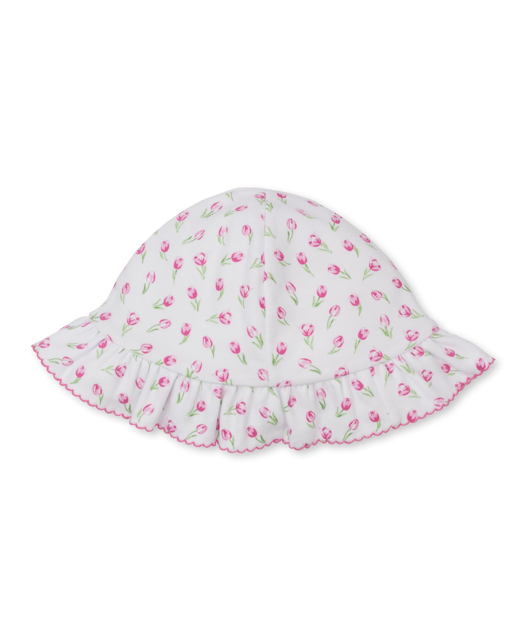 Tulip Blossoms White Floppy Hat - Kissy Kissy