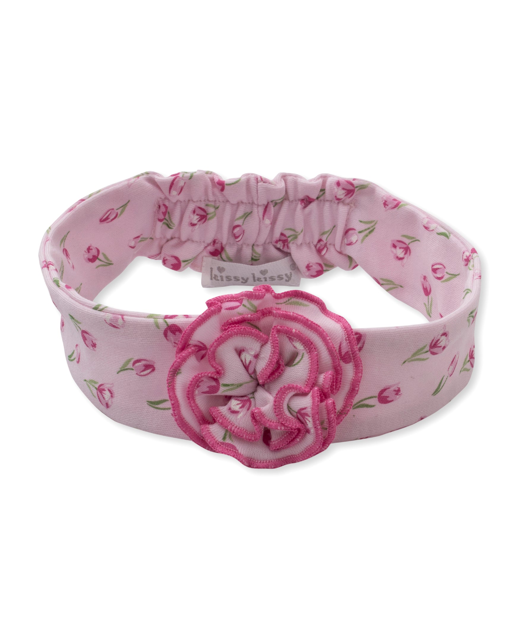 Tulip Blossoms Pink Headband - Kissy Kissy