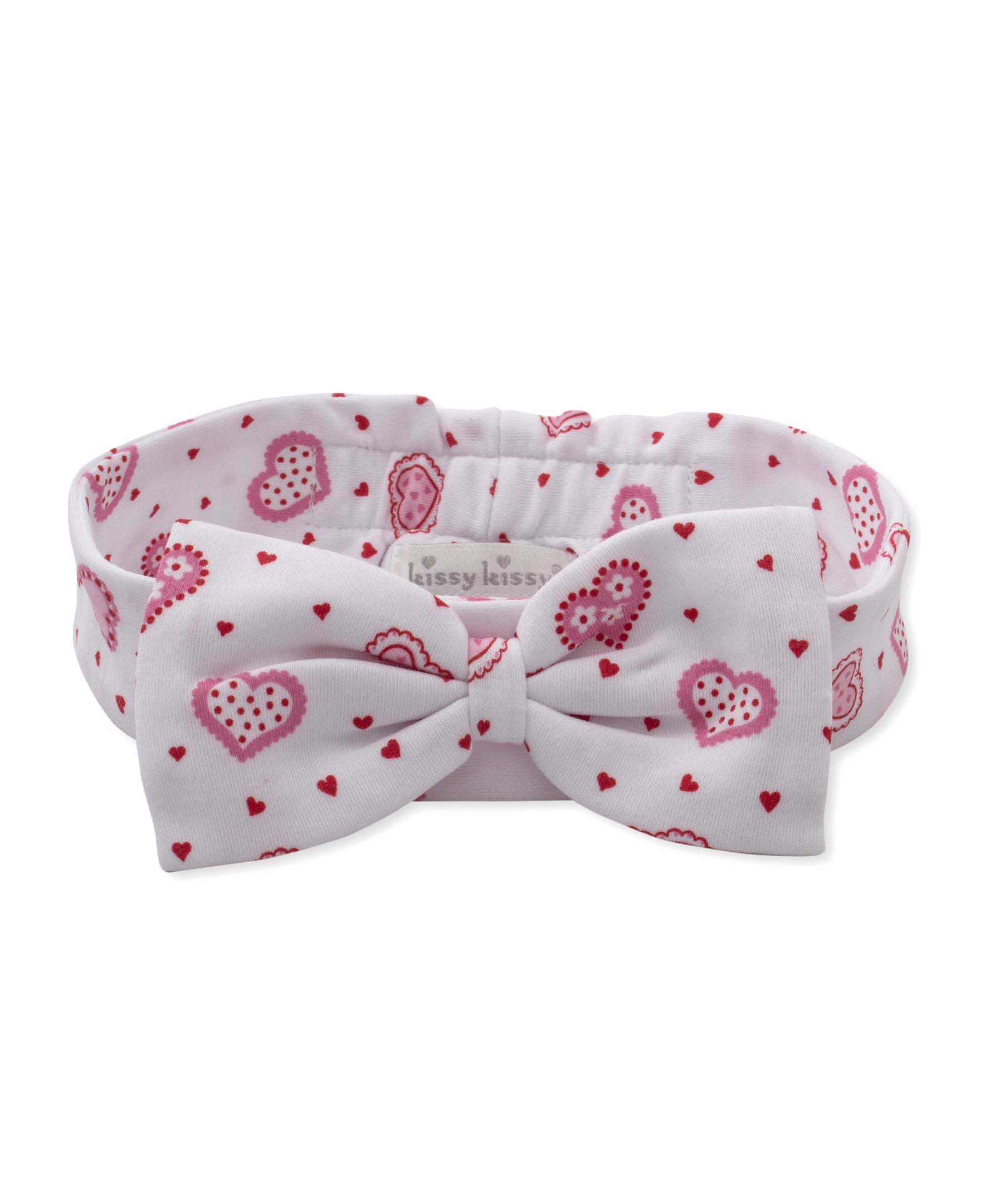 Heartfelt Hearts Headband - Kissy Kissy