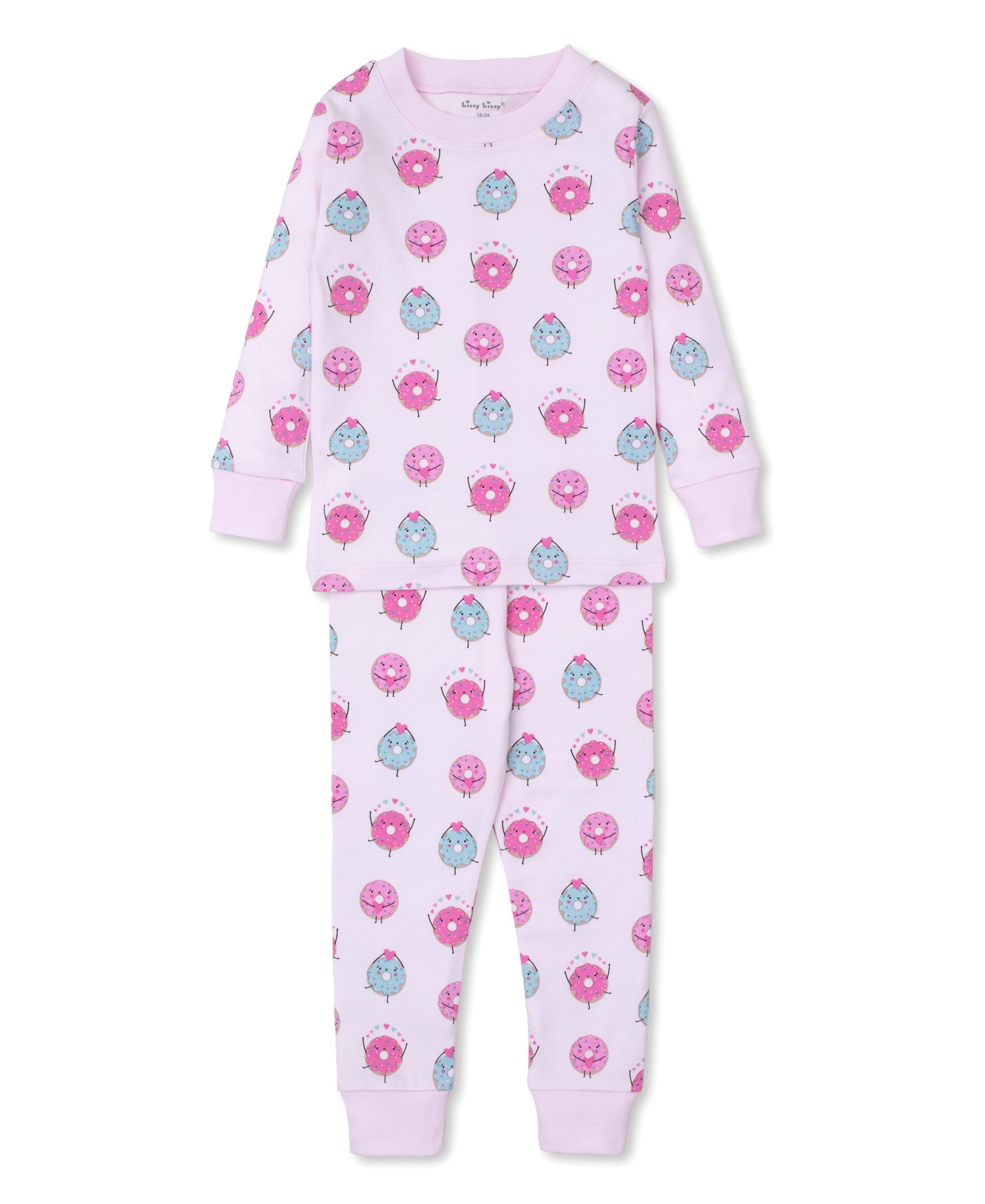 So Sweet Donuts Toddler Pajama Set - Kissy Kissy