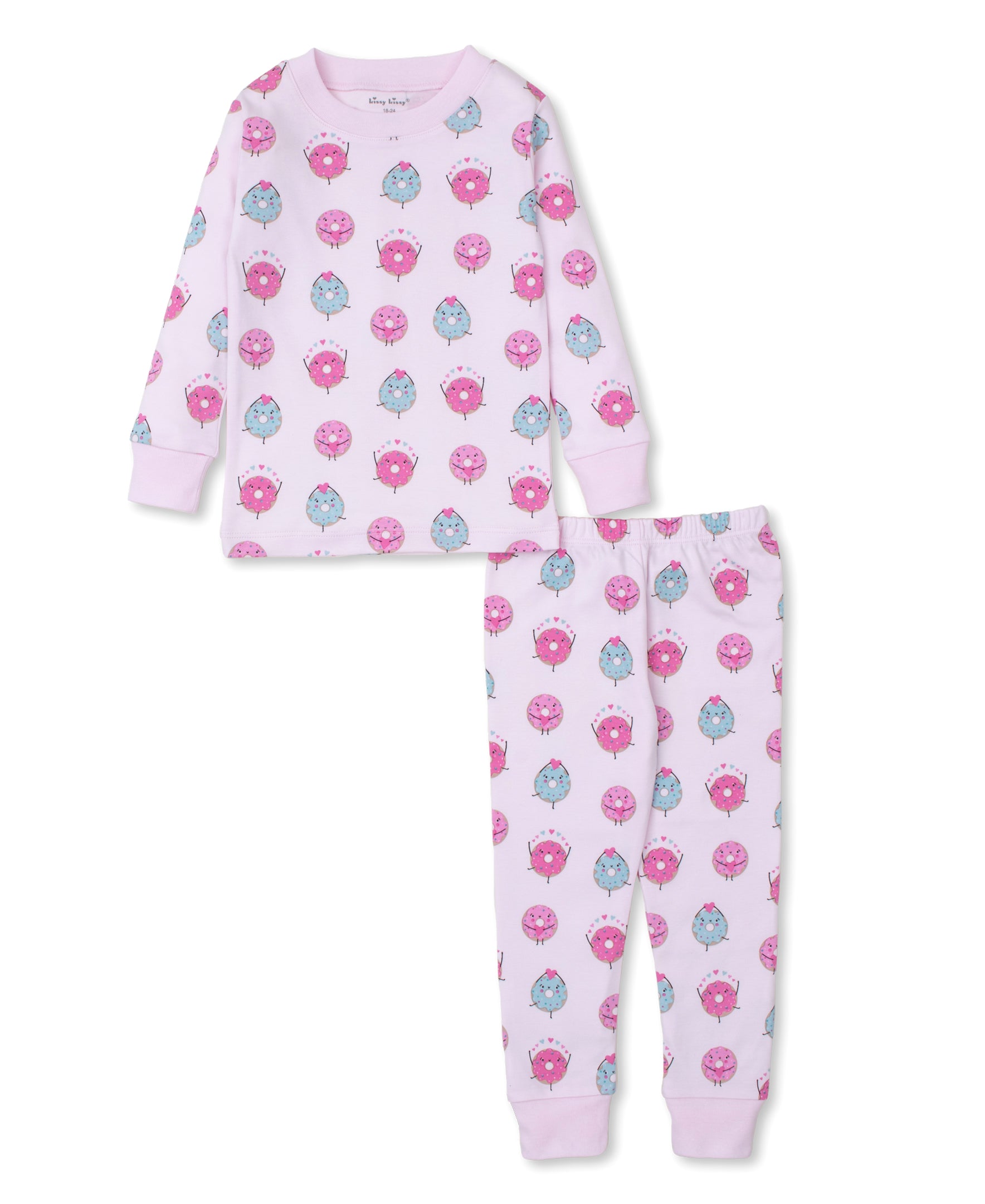 So Sweet Donuts Toddler Pajama Set - Kissy Kissy