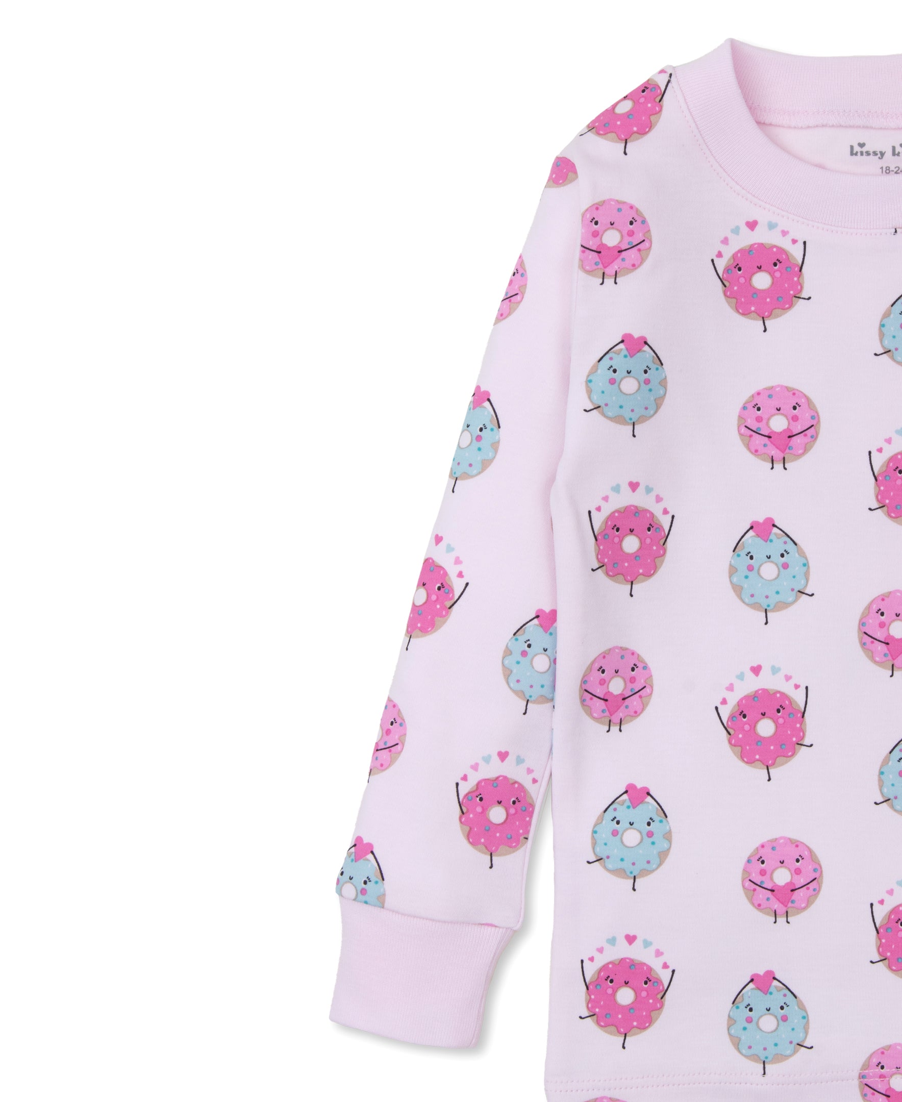 So Sweet Donuts Toddler Pajama Set - Kissy Kissy