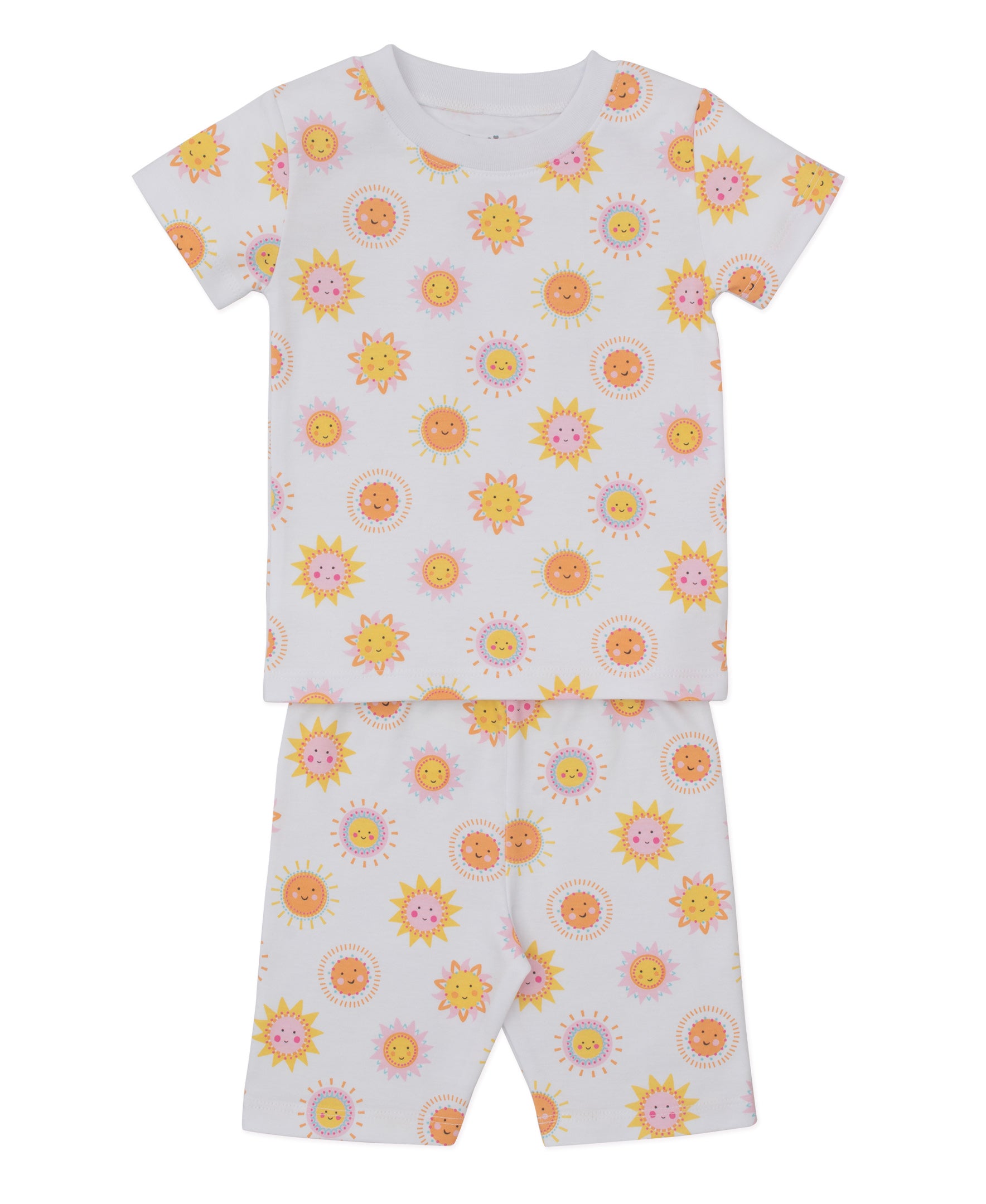 Sunshine Abounds Short Toddler Pajama Set - Kissy Kissy