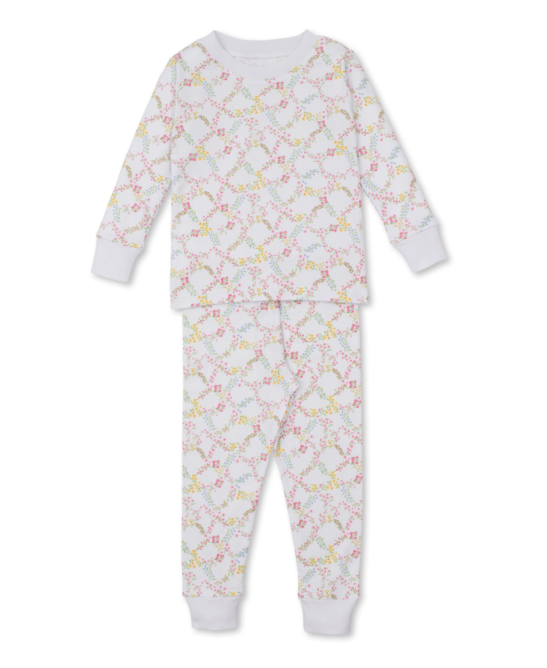 Garden Trellis Toddler Pajama Set - Kissy Kissy