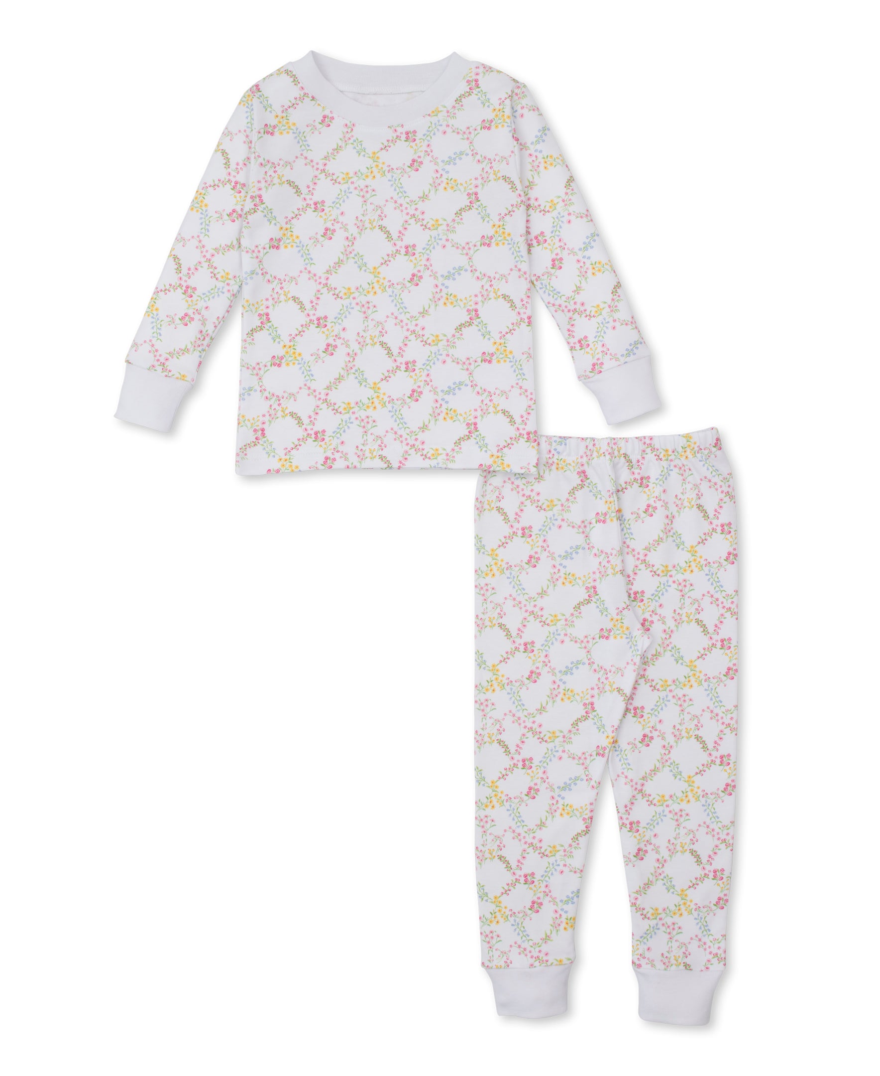 Garden Trellis Toddler Pajama Set - Kissy Kissy