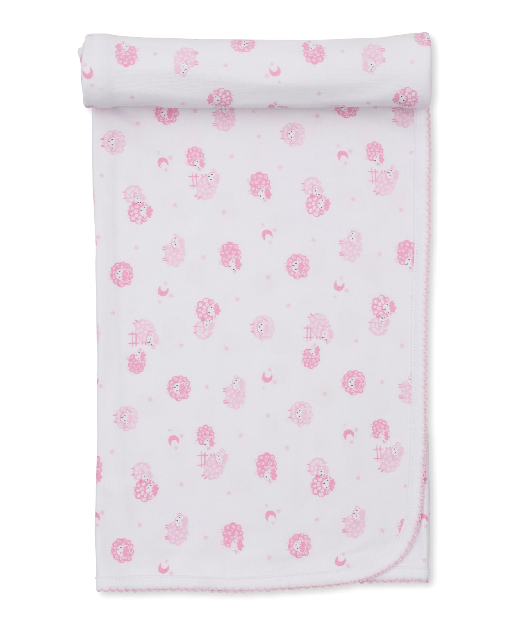 Baa Baa Baby Sheep Pink Blanket - Kissy Kissy