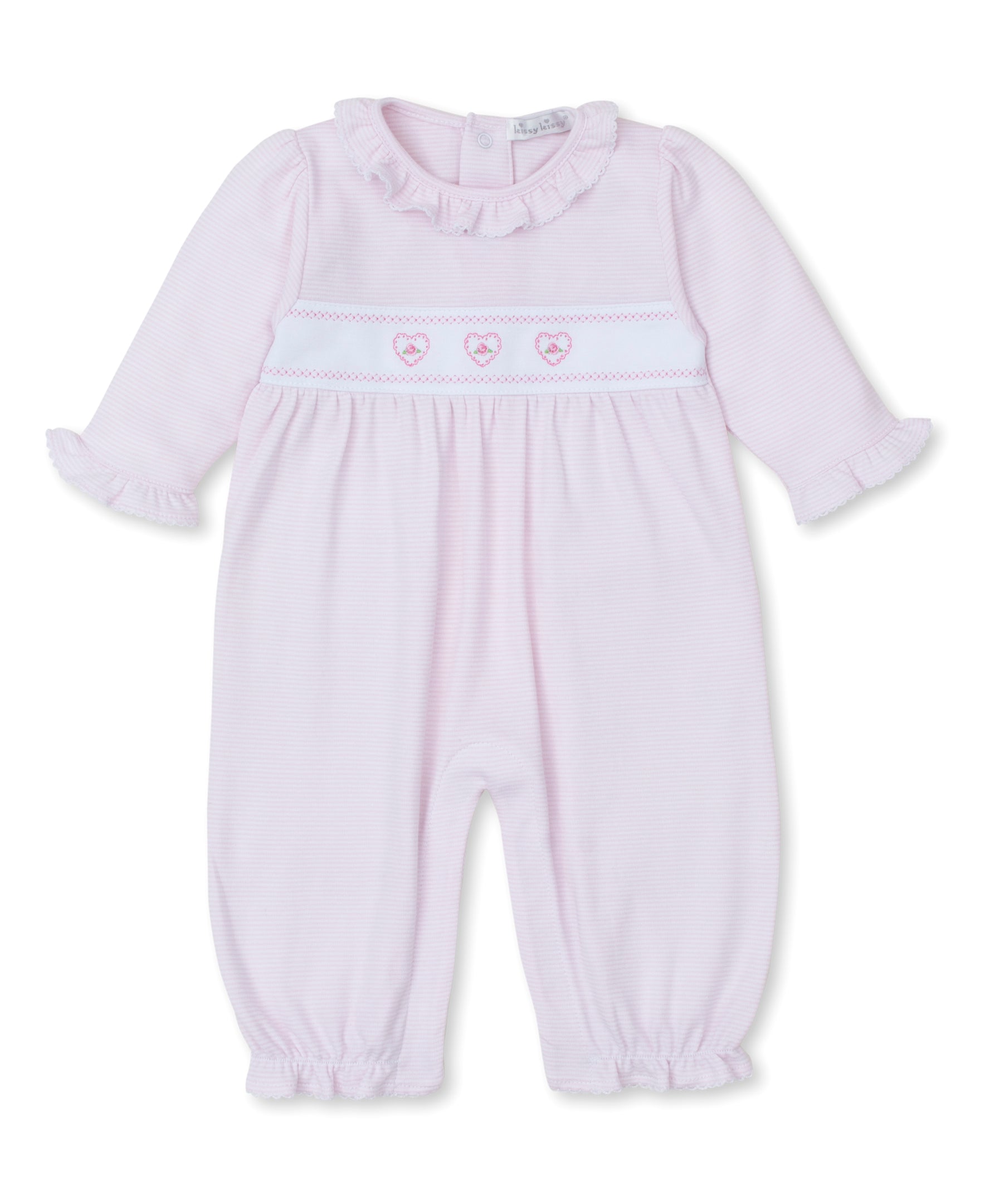 Classic Treasures FA24 Pink Stripe Playsuit