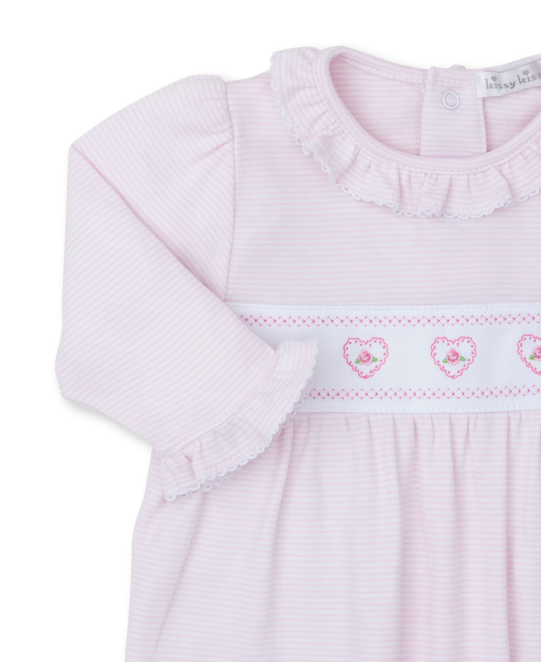 Classic Treasures FA24 Pink Stripe Playsuit