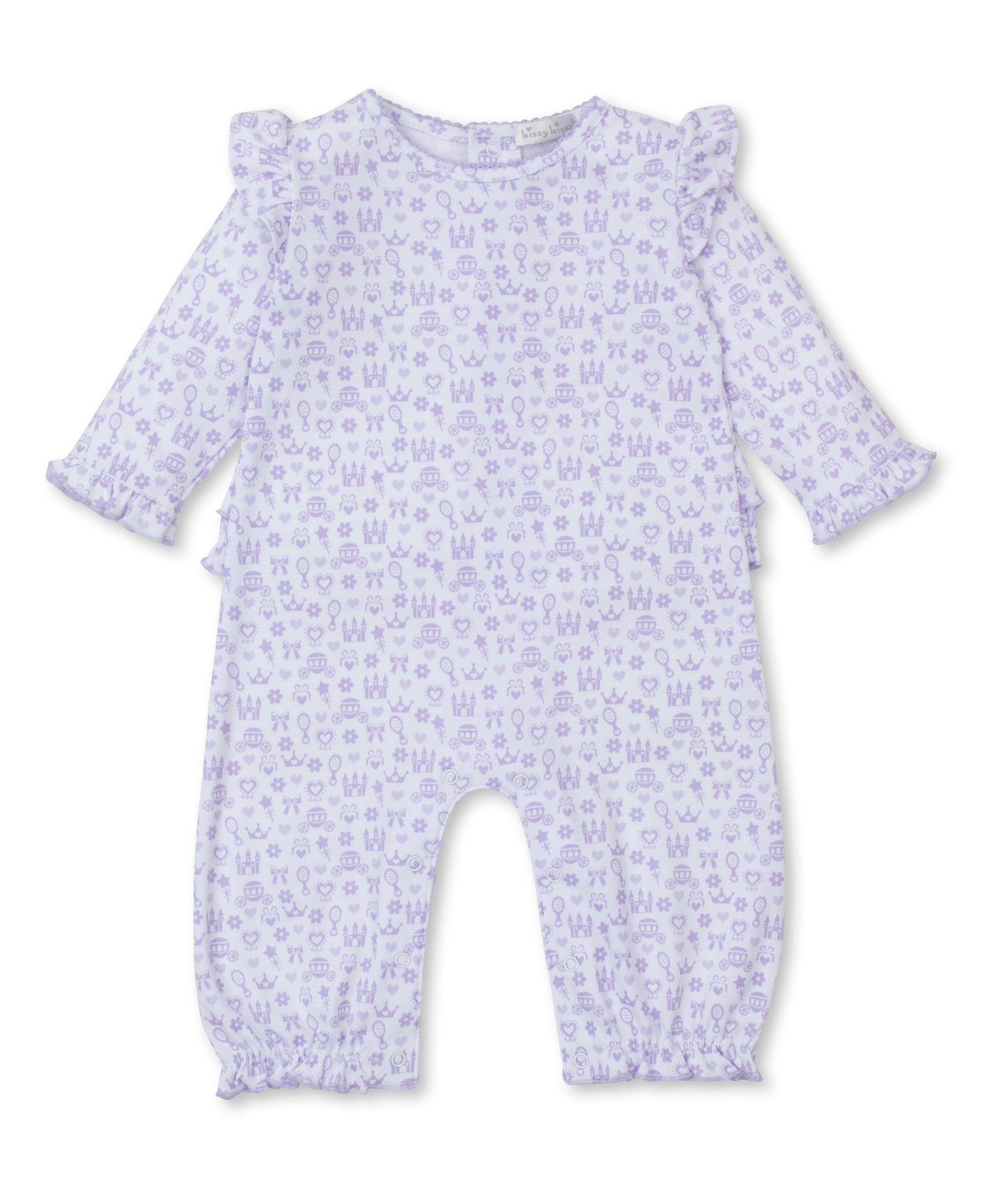 Royal Details Lilac Playsuit - Kissy Kissy