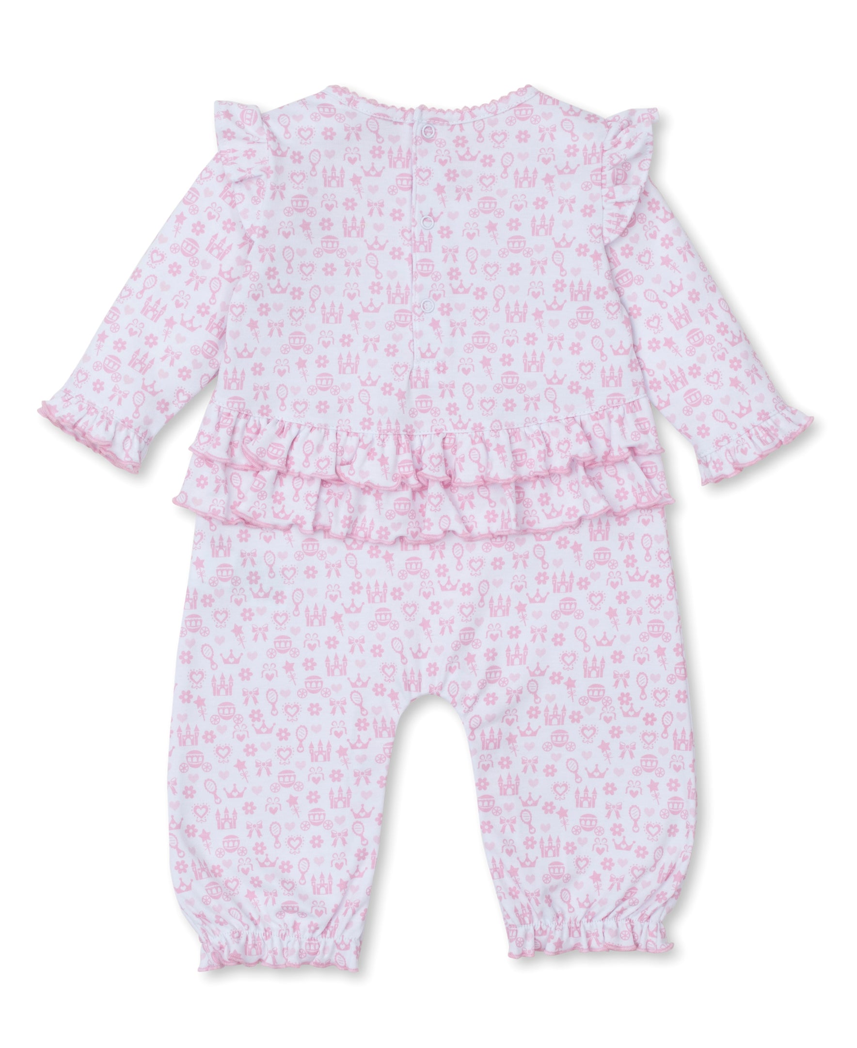 Royal Details Pink Playsuit - Kissy Kissy