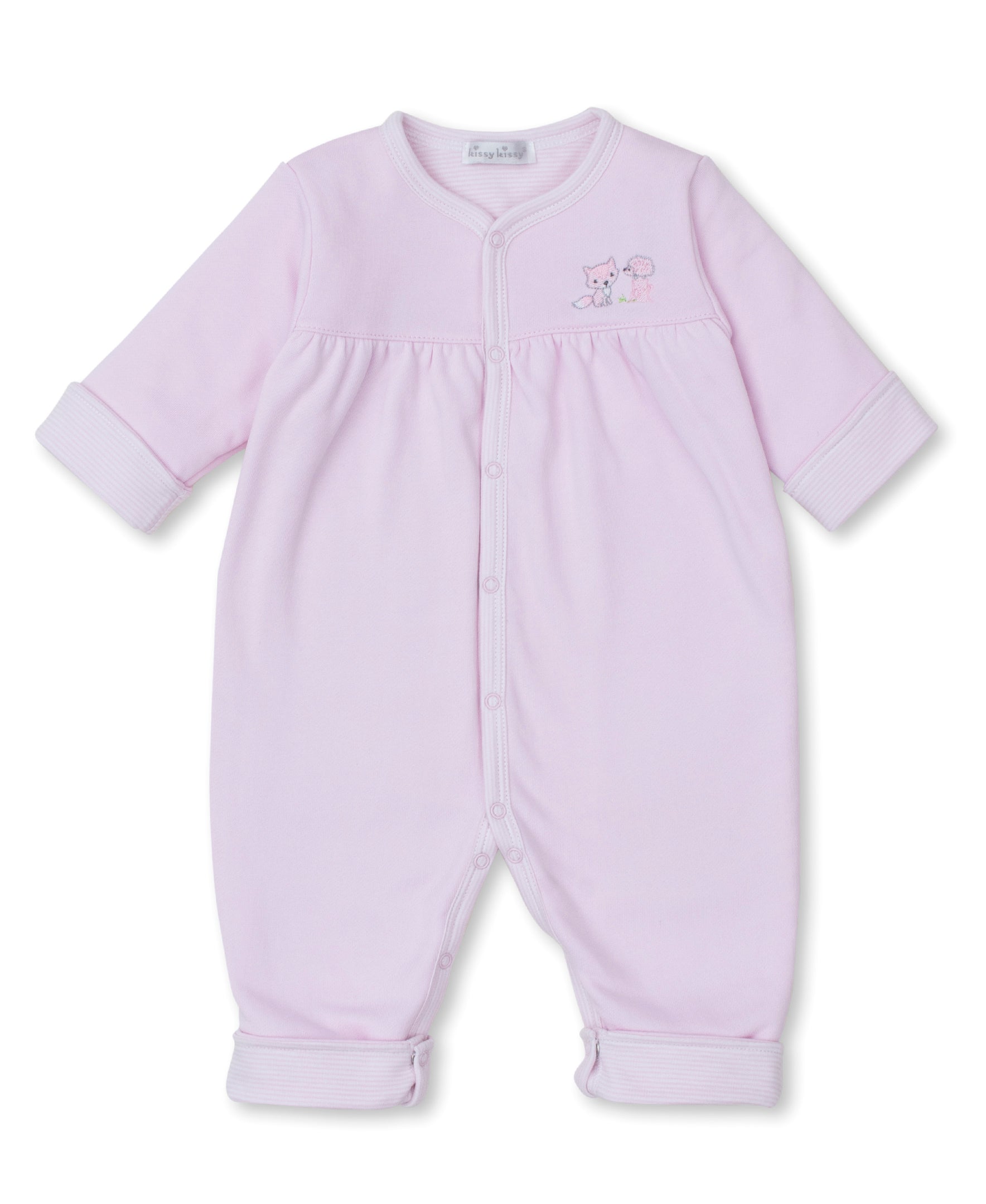 Forest Fun Pink Reversible Playsuit - Kissy Kissy