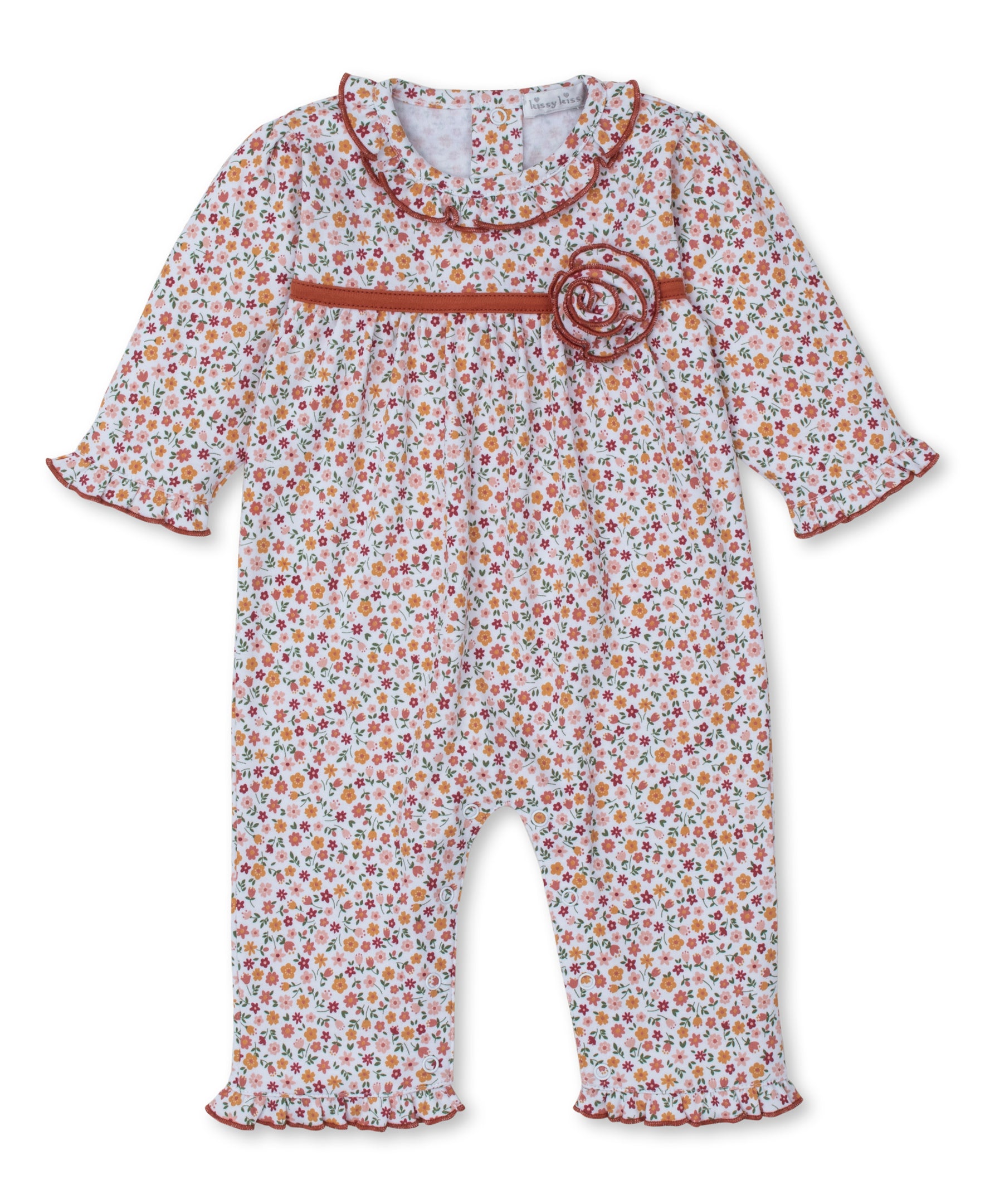 Autumn Blossoms Playsuit - Kissy Kissy