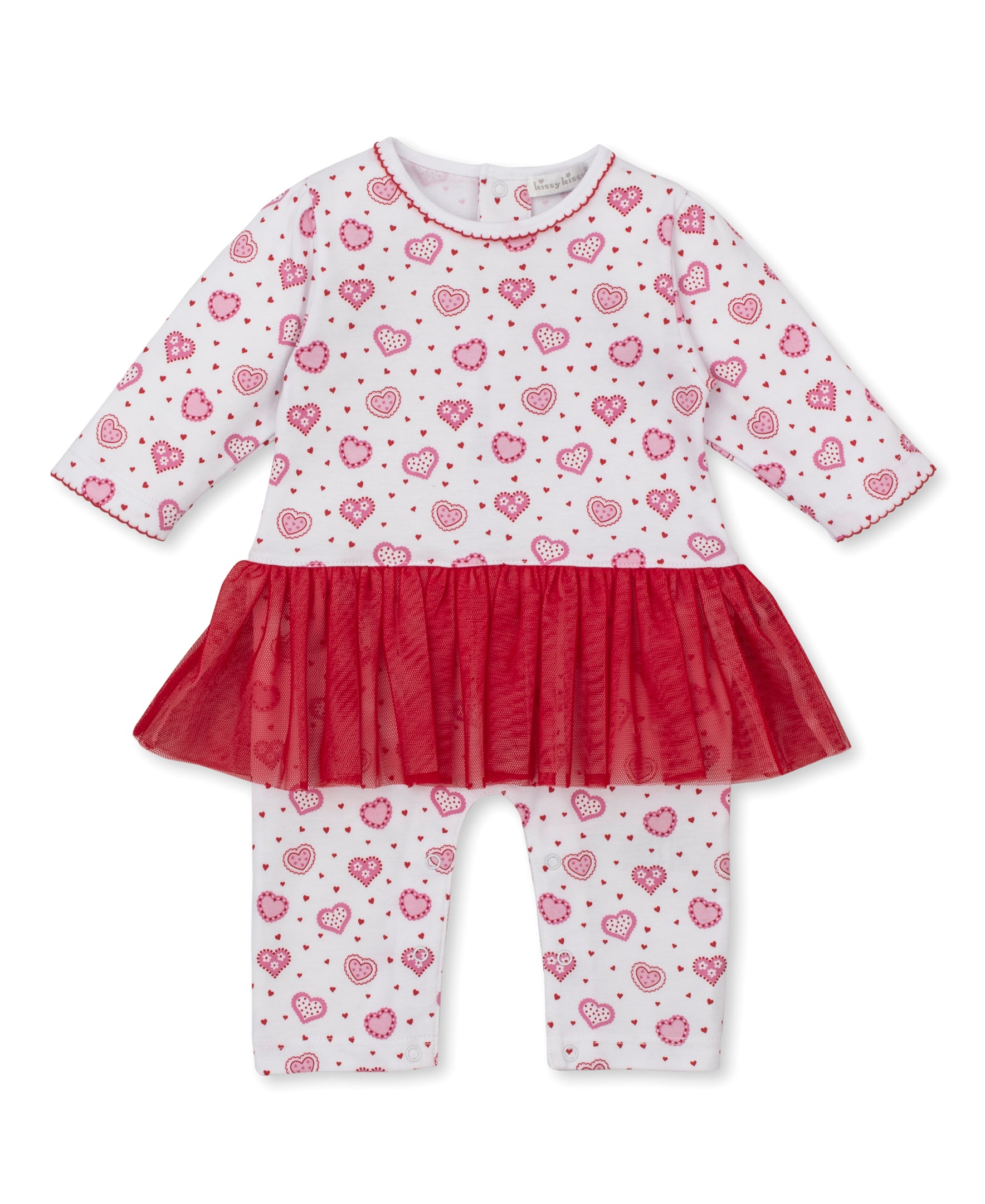 Heartfelt Hearts Playsuit - Kissy Kissy