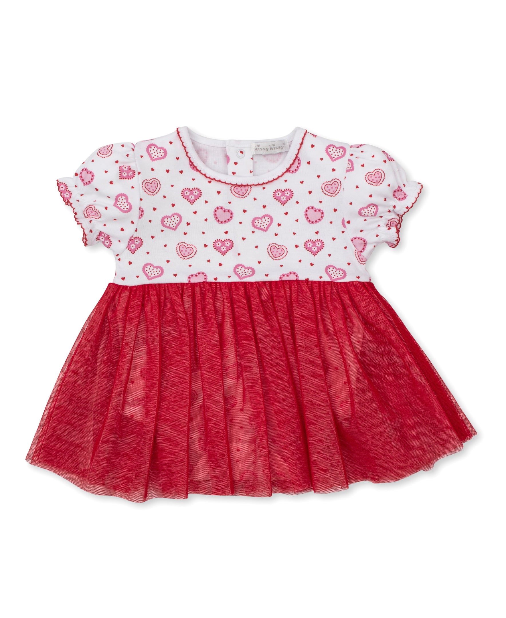 Heartfelt Hearts Bodysuit Dress - Kissy Kissy