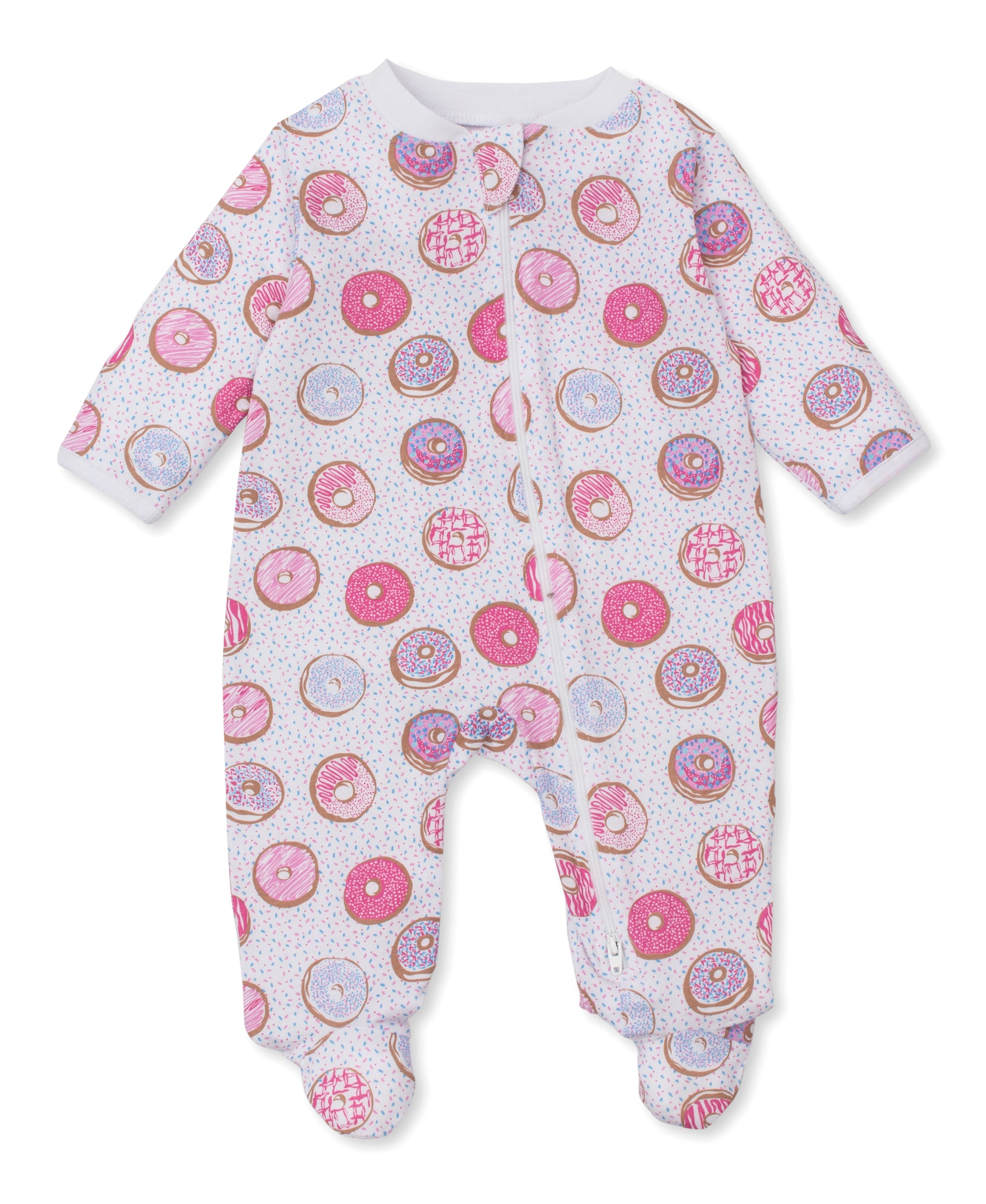 Donuts StretchFlex Zip Footie - Kissy Kissy