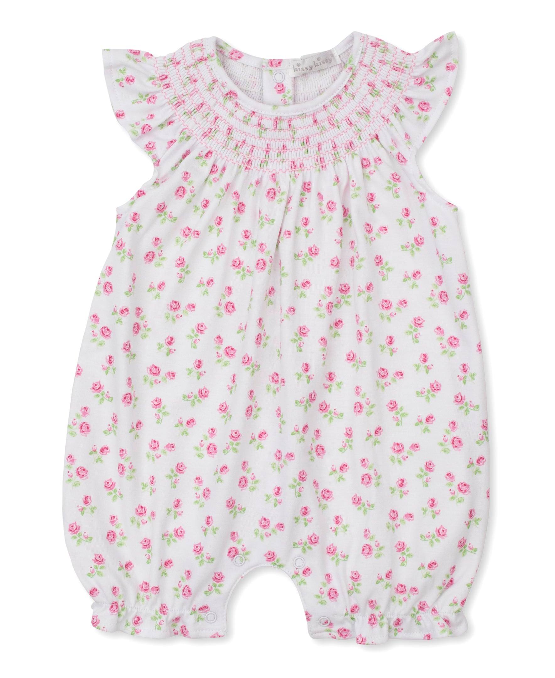 Rosy Roses Short Playsuit - Kissy Kissy