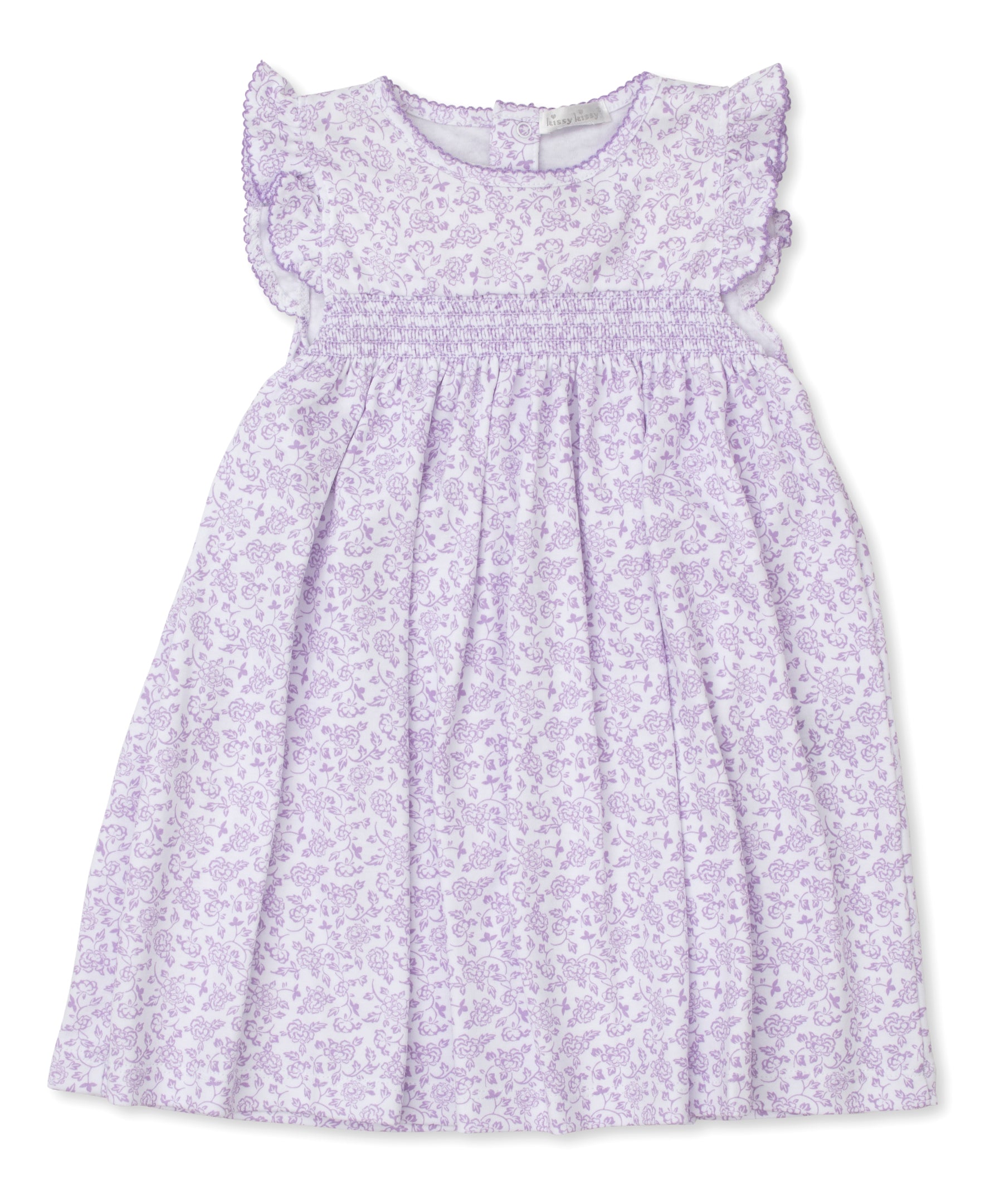 Blooming Vines Lilac Toddler Dress - Kissy Kissy