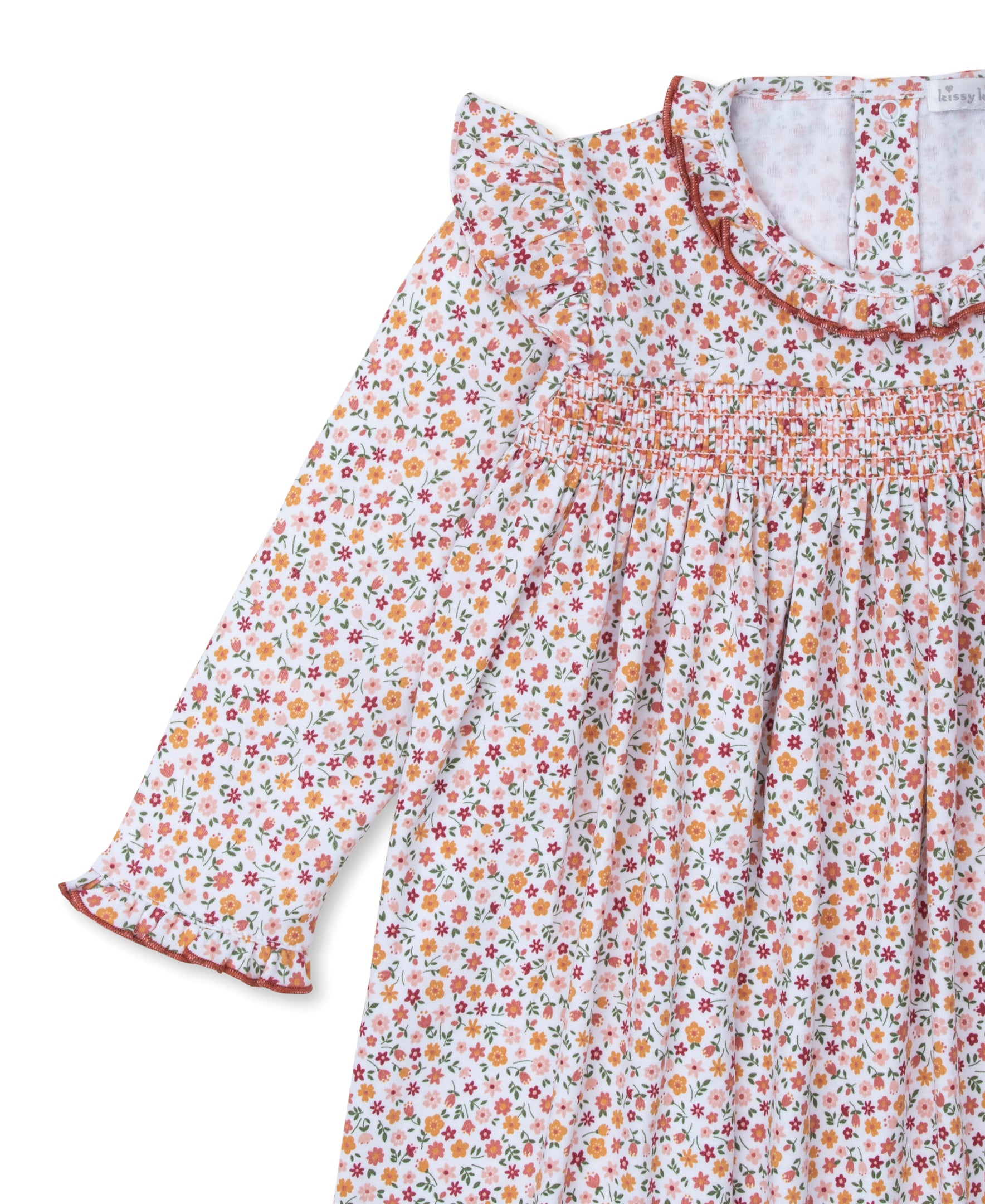 Autumn Blossoms Toddler Dress - Kissy Kissy