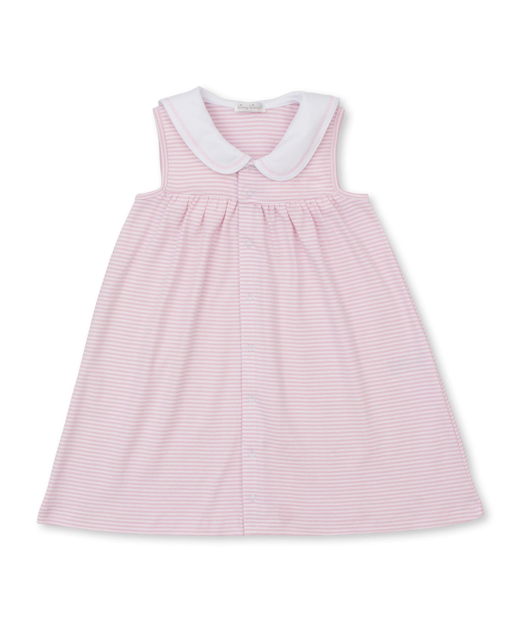 Saturday Regatta Pink Stripe Toddler Dress - Kissy Kissy