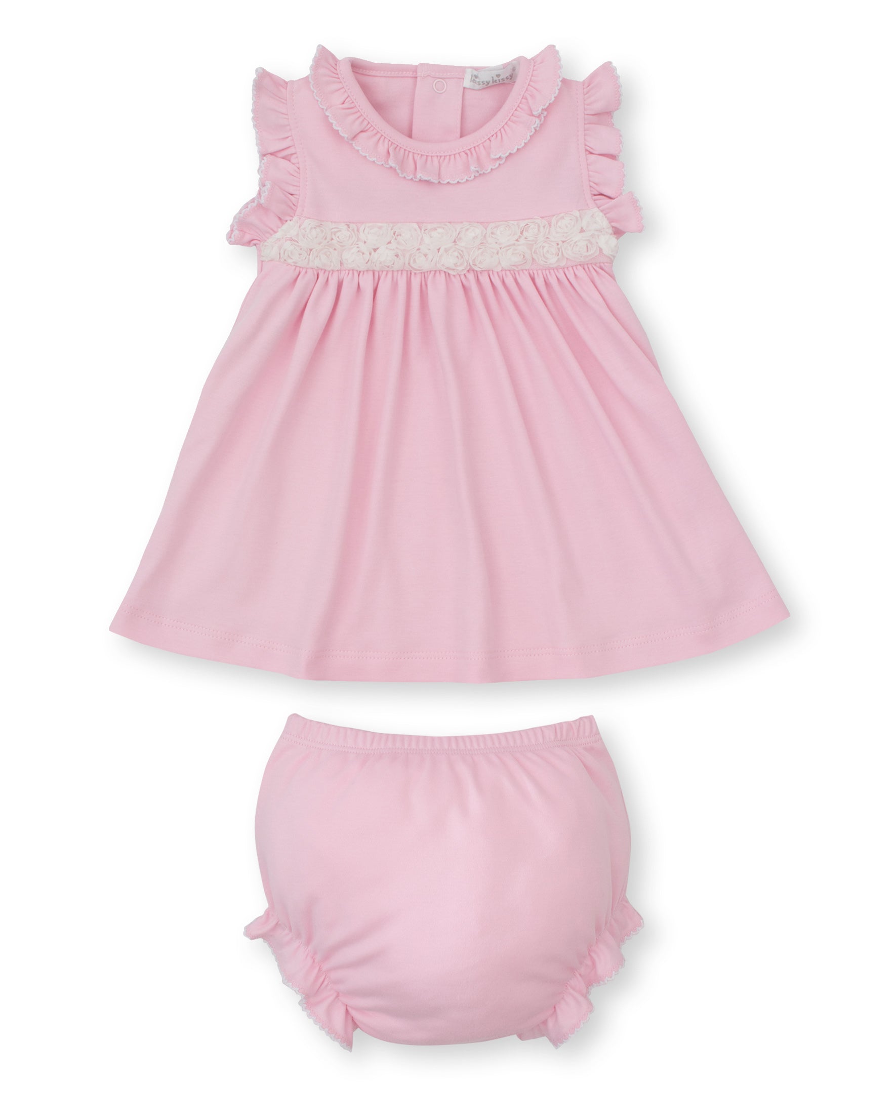 Miniature Roses Pink Dress Set - Kissy Kissy