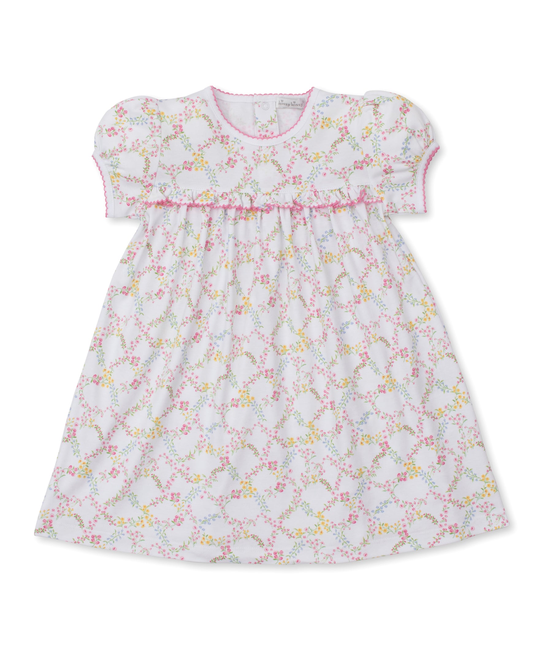 Garden Trellis Toddler Dress - Kissy Kissy