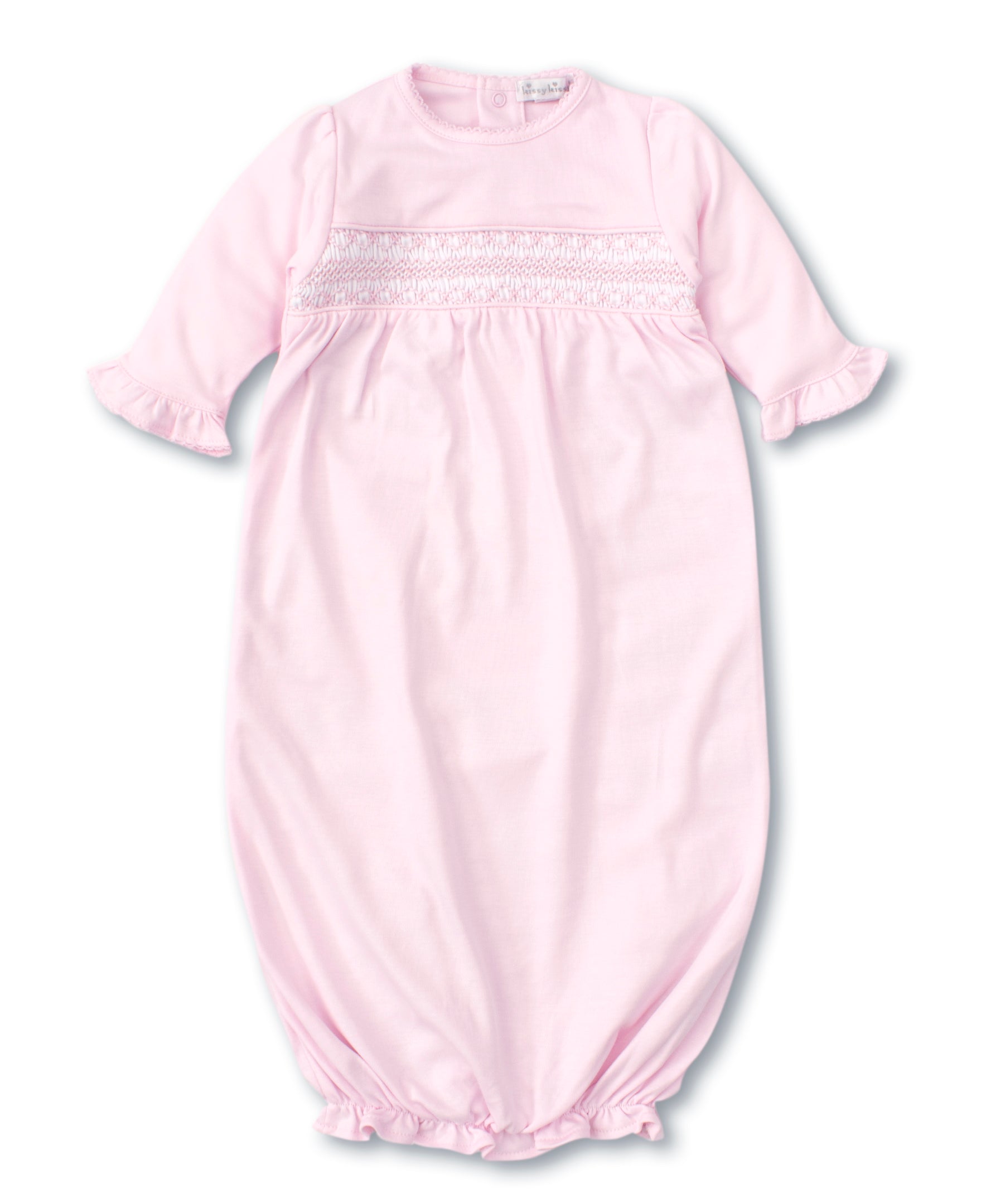 KissyKissy Noah's Arc outlet Pink Preemie Newborn Premature Baby Sleep Gown Pj's NEW