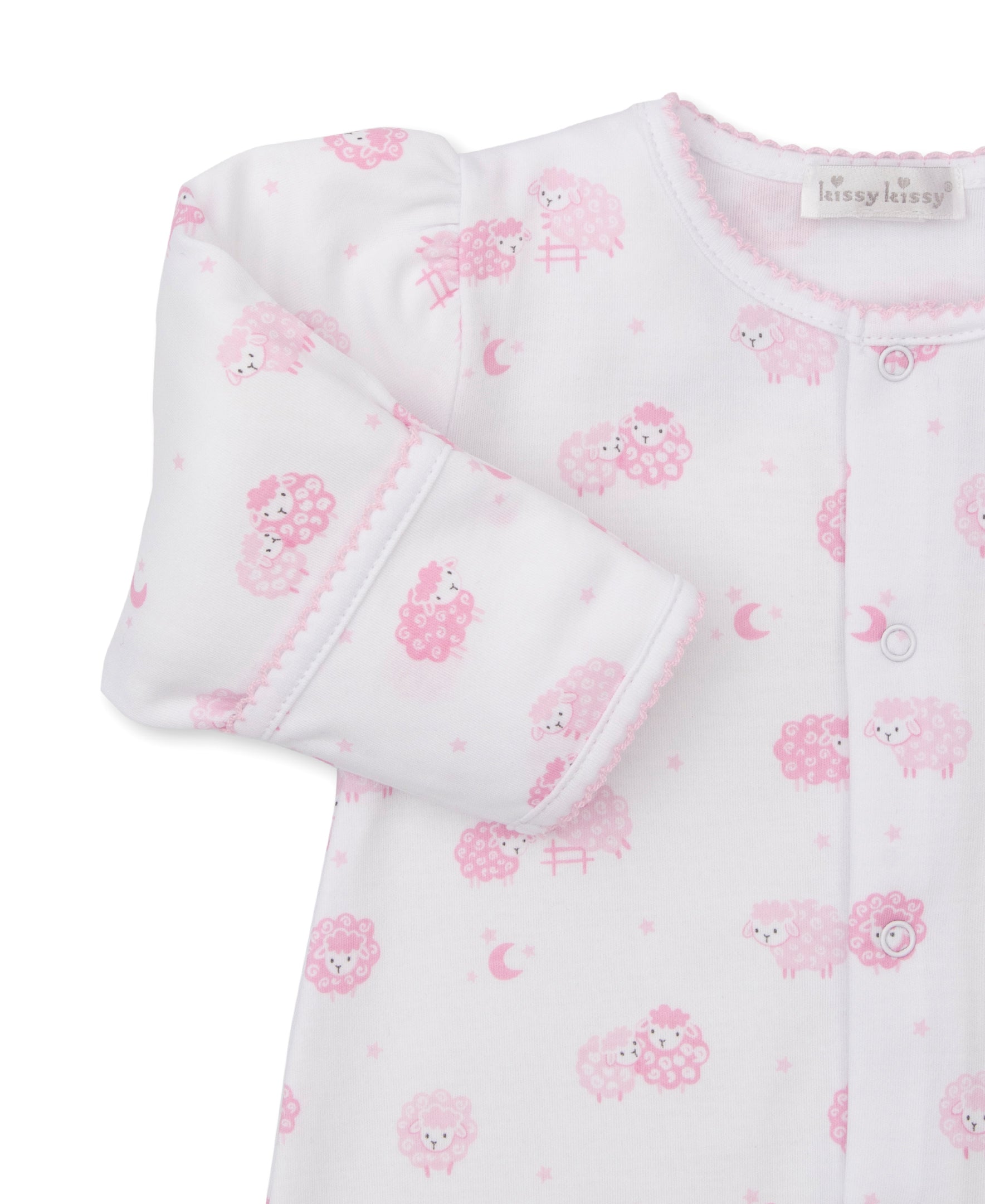 Baa Baa Baby Sheep Pink Convertible Gown - Kissy Kissy