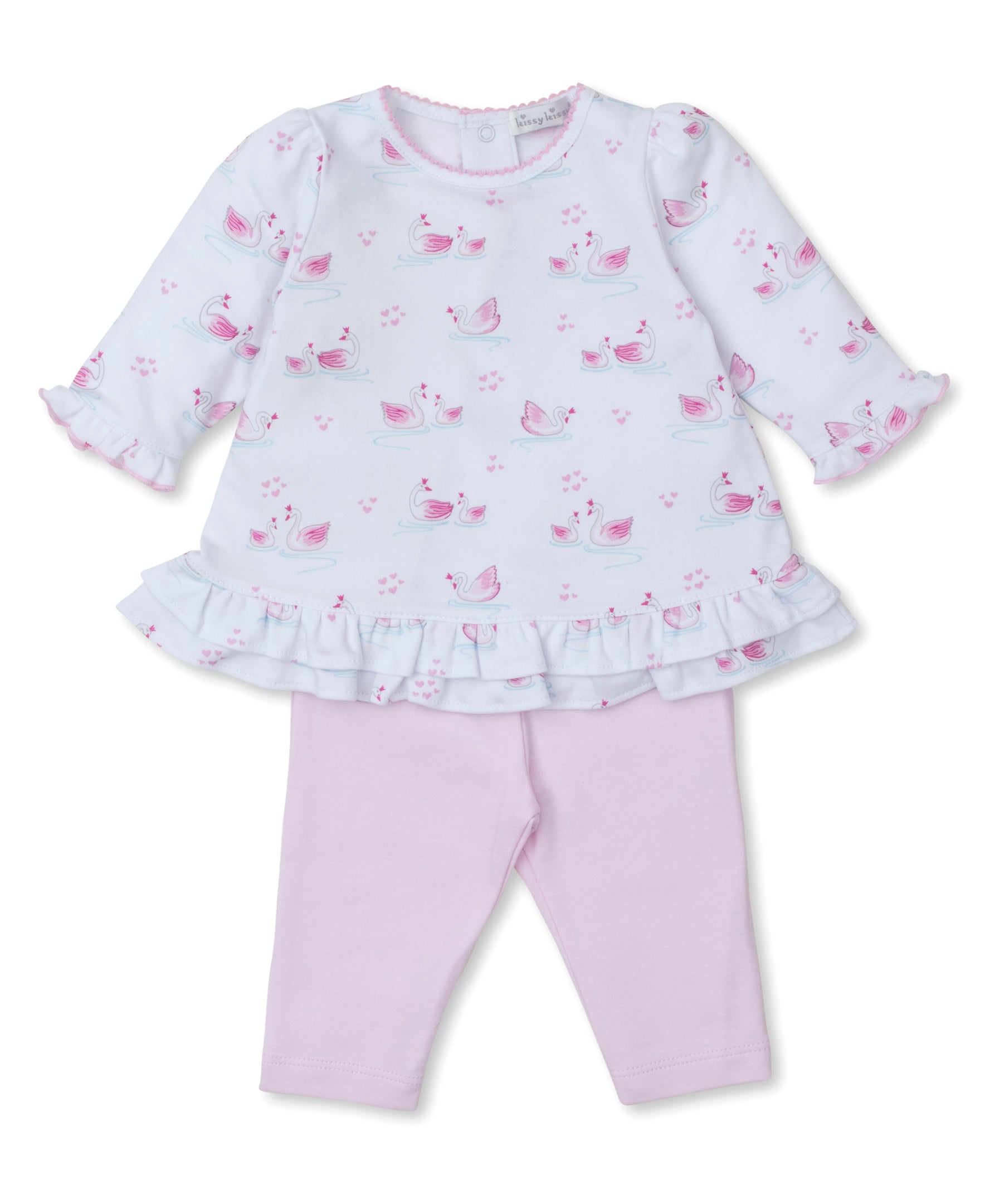 Swan Sanctuary Legging Set - Kissy Kissy