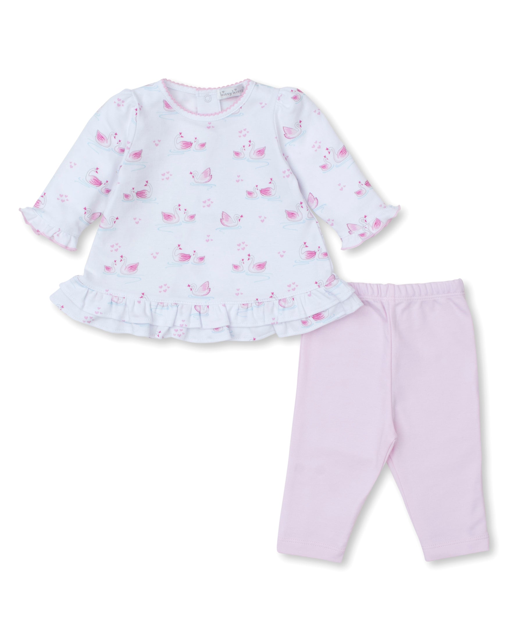 Swan Sanctuary Legging Set - Kissy Kissy