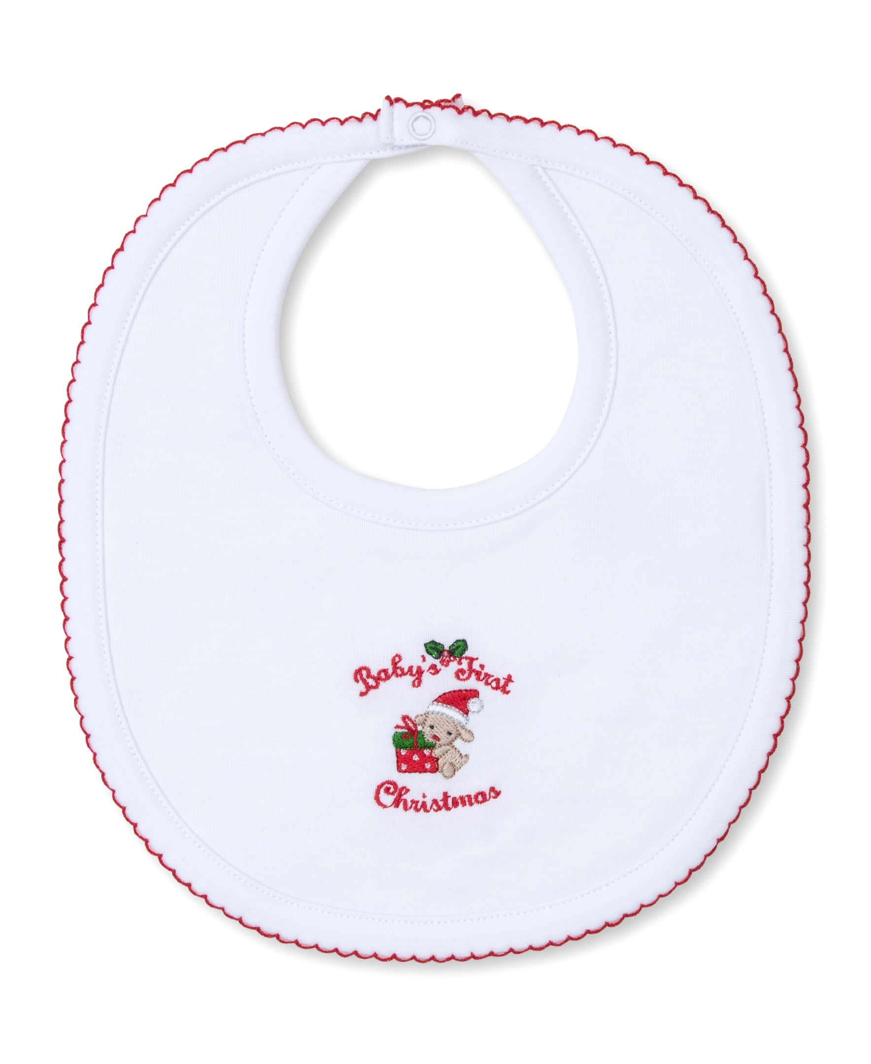 Baby's First Christmas 24 Bib - Kissy Kissy