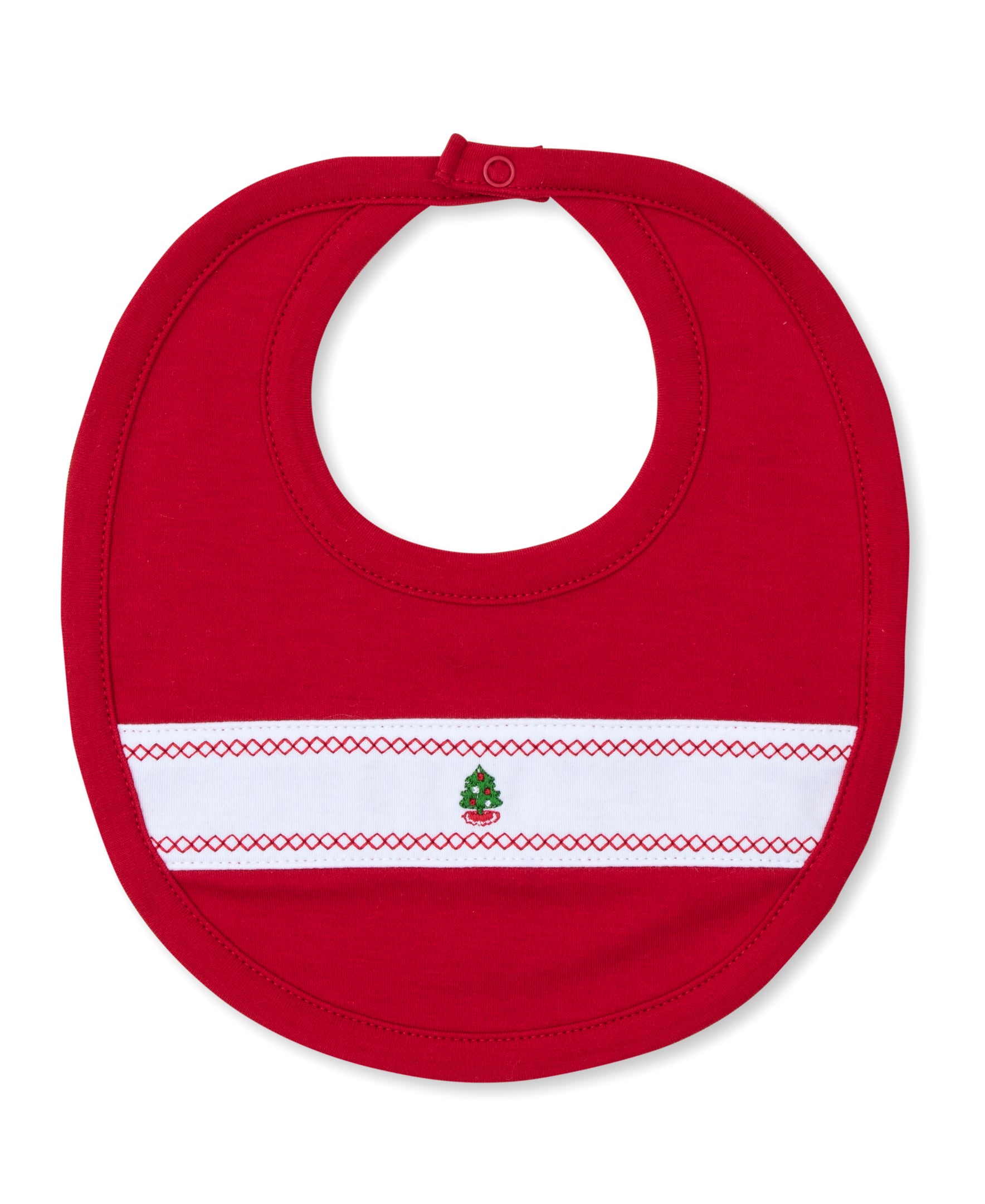 Classic Treasures Holiday FA24 Bib - Kissy Kissy