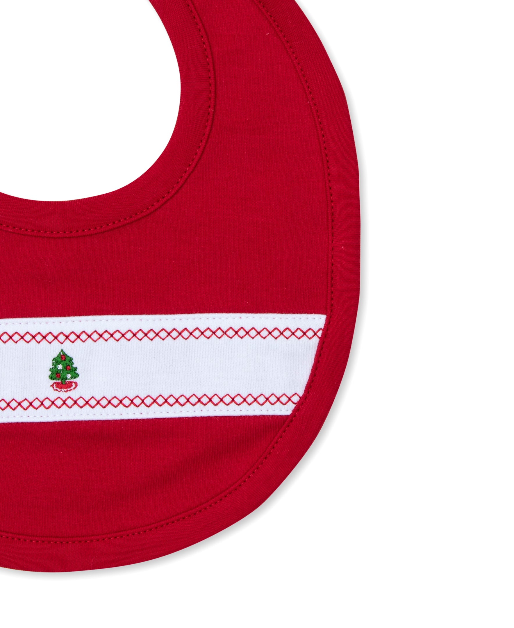 Classic Treasures Holiday FA24 Bib - Kissy Kissy