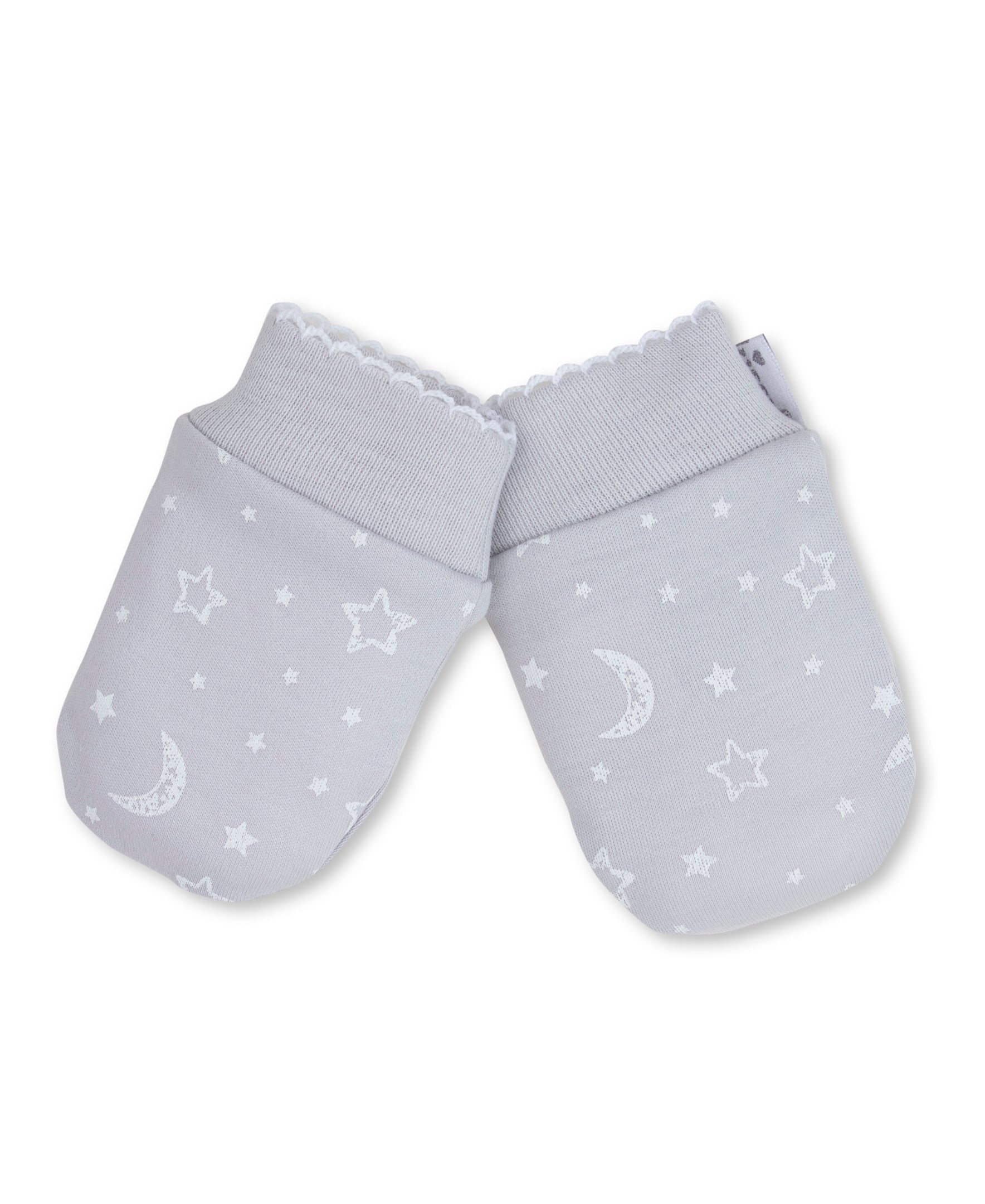 Crescent Moonlight Silver Mitts - Kissy Kissy