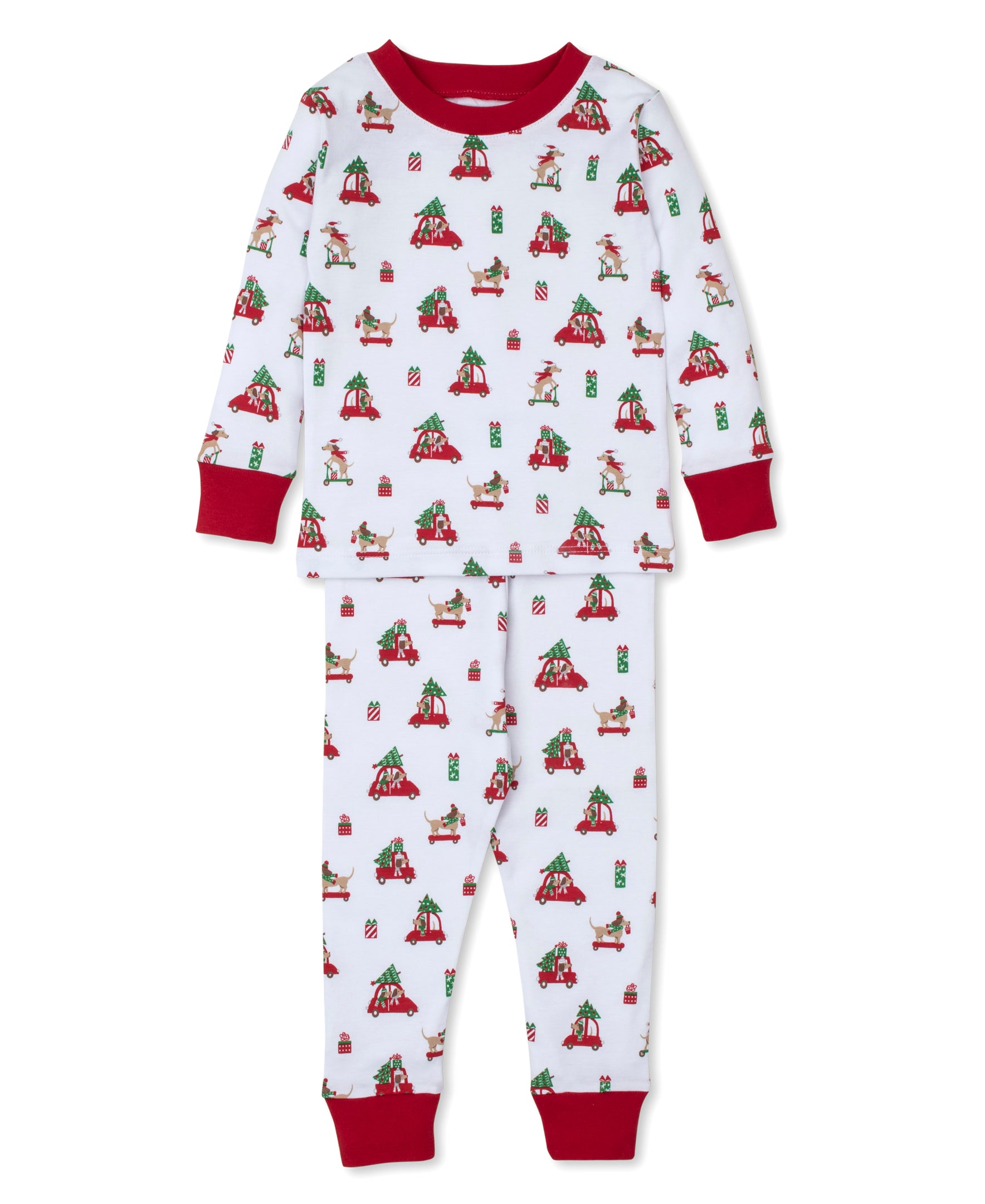 Christmas Pups Pajama Set - Kissy Kissy