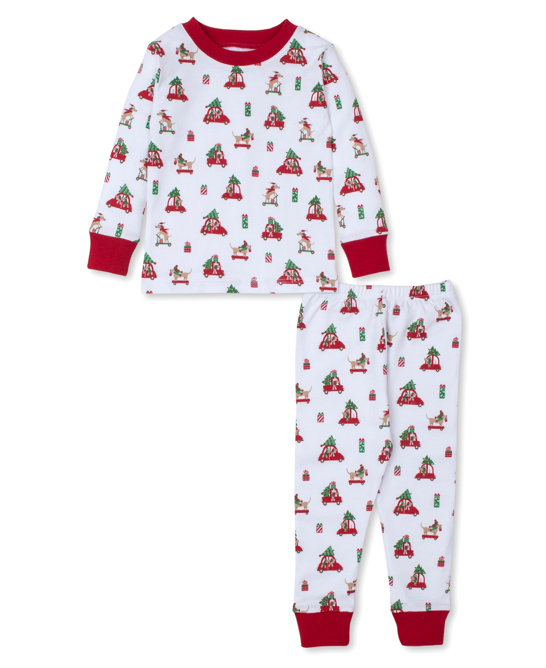 Christmas Pups Pajama Set - Kissy Kissy