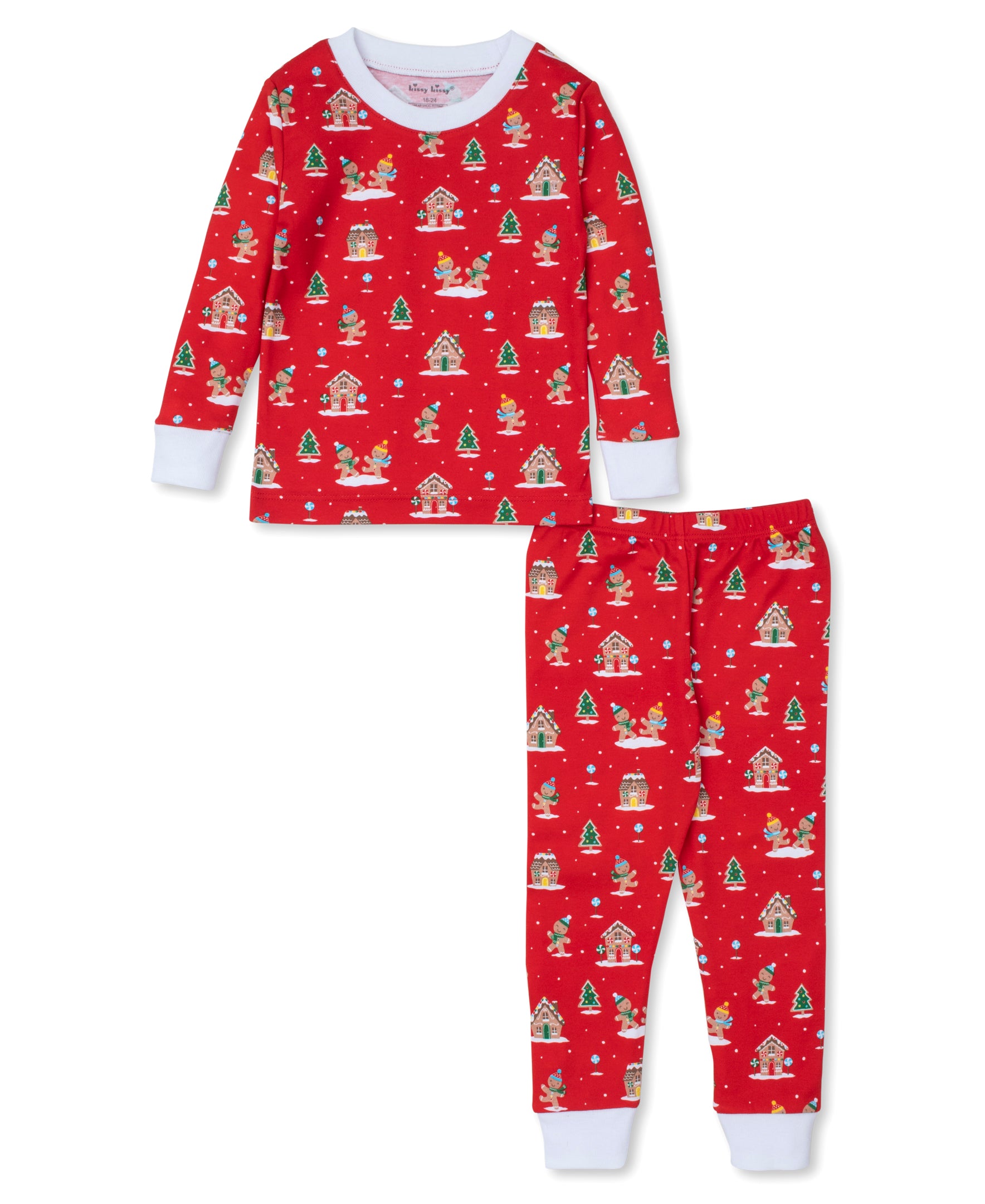 Gingerbread Joy Pajama Set - Kissy Kissy