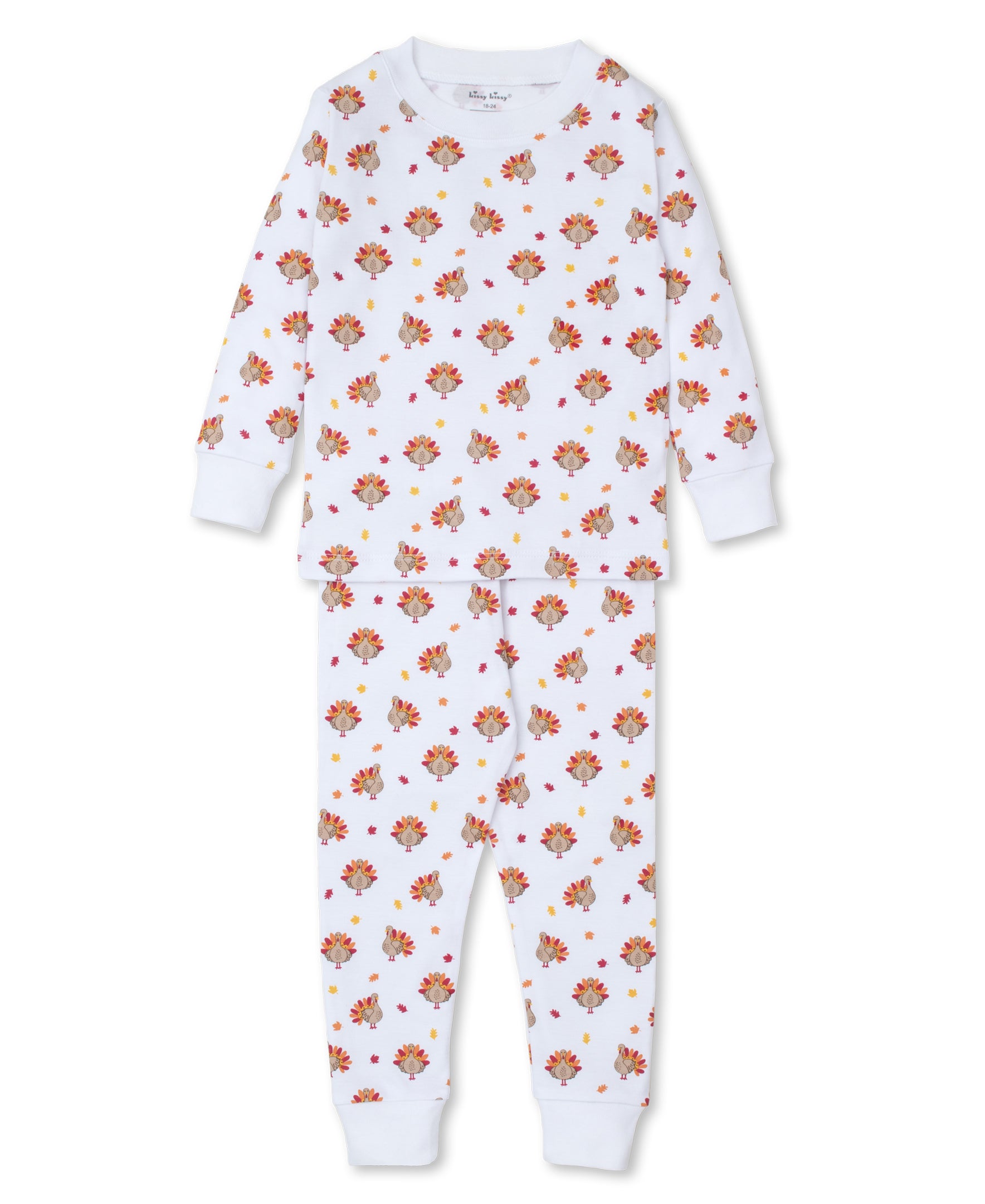 Turkey Time Toddler Pajama Set - Kissy Kissy