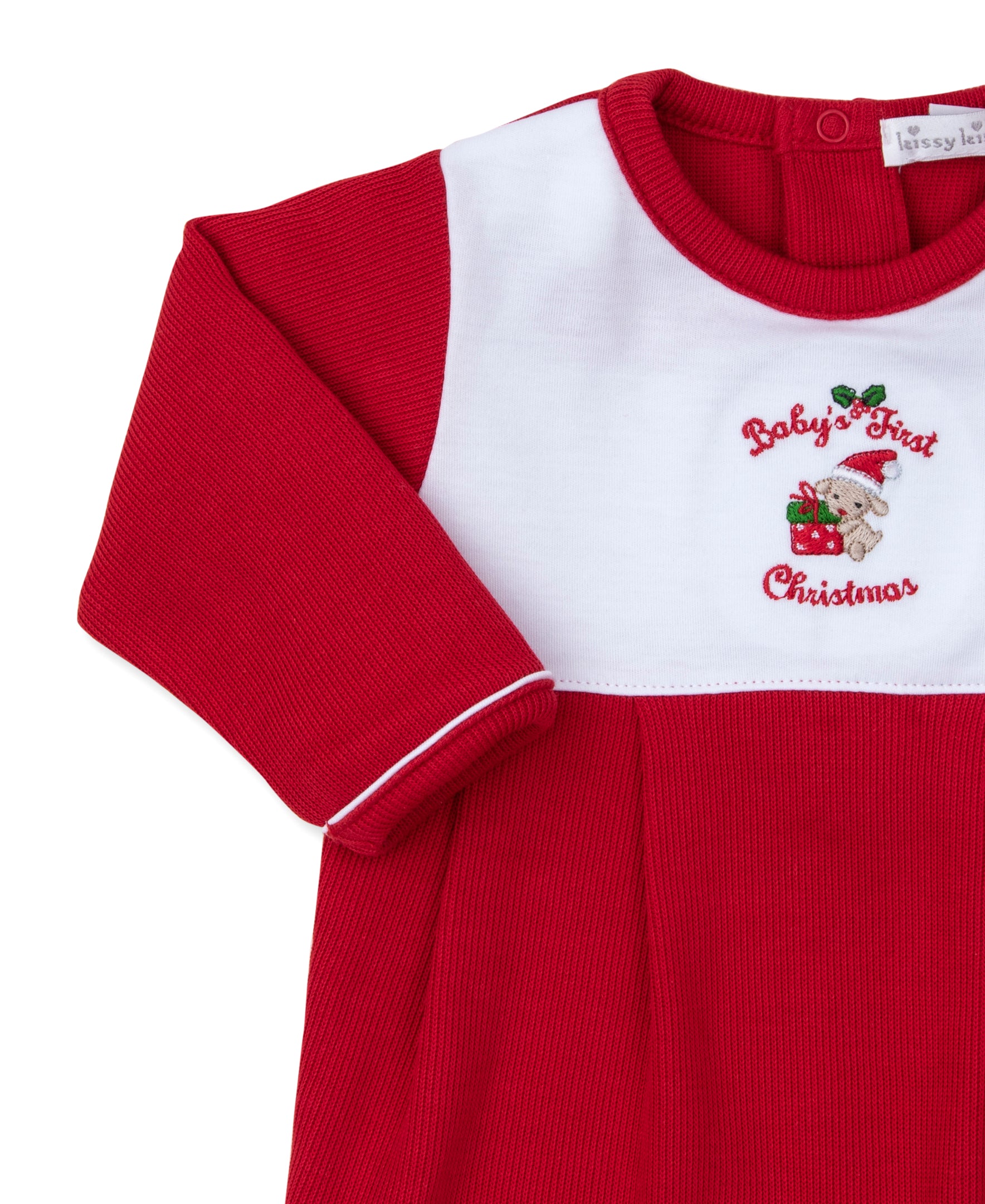 Baby's First Christmas 24 Playsuit - Kissy Kissy