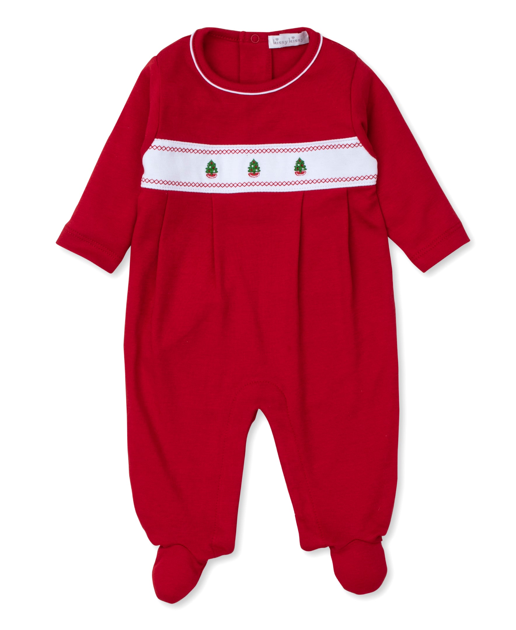 Kissy Kissy high quality baby girl smocked red christmas dress