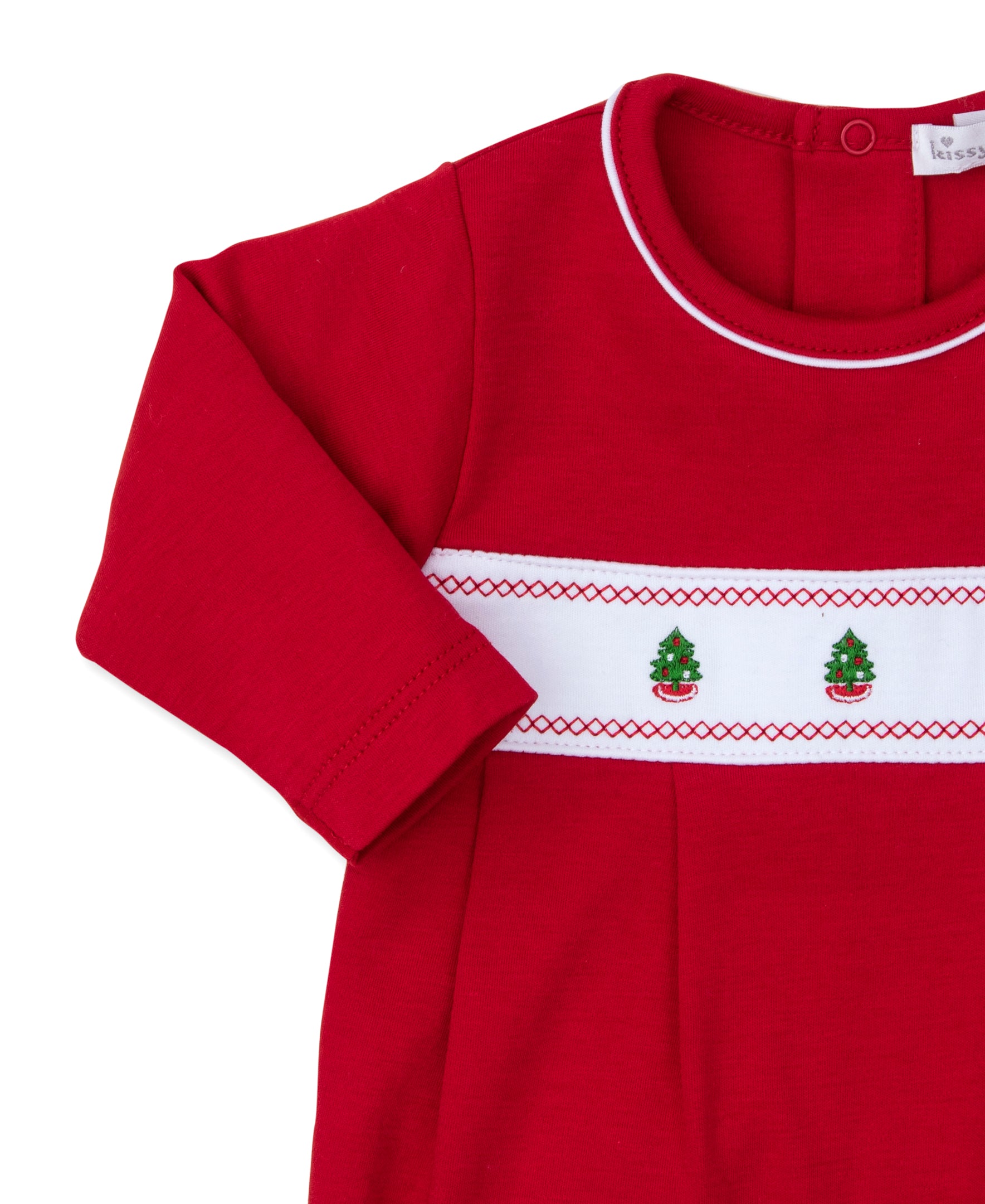 Classic Treasures Holiday FA24 Footie - Kissy Kissy