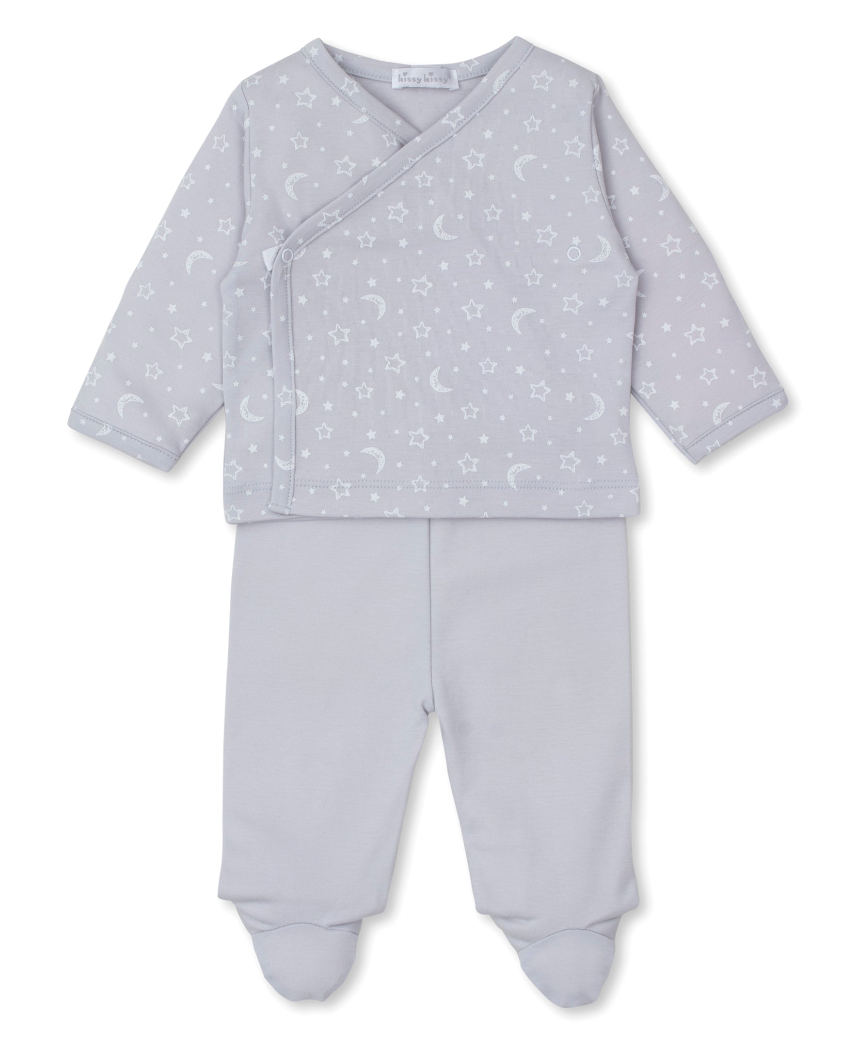 Crescent Moonlight Silver Footed Pant Set