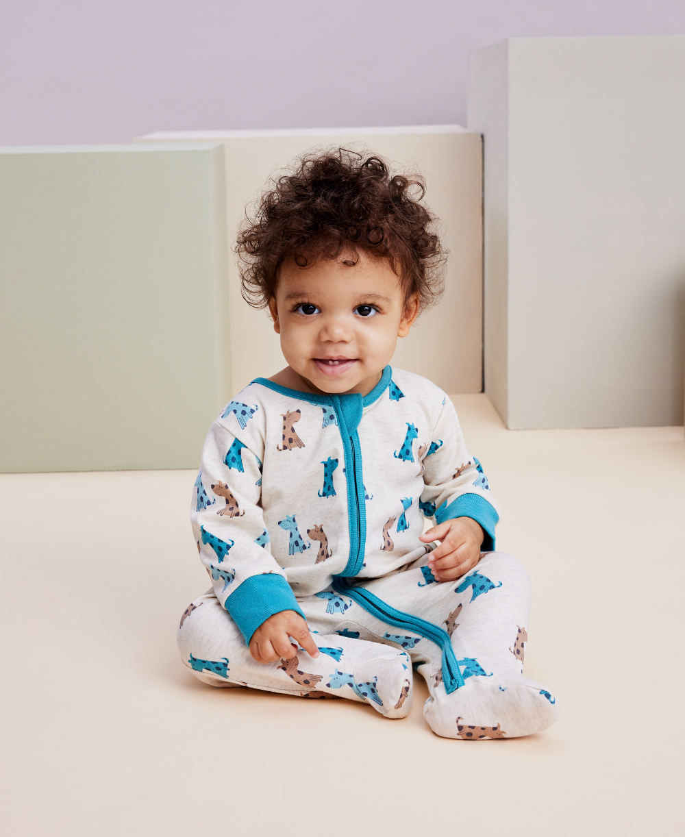 Kissy kissy hot sale zipper onesie