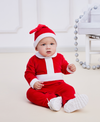 Santa's Sleigh Velour Playsuit - Kissy Kissy